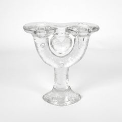 Mid-Century Modern Two-Armed Candlestick by Timo Sarpaneva for Iittala