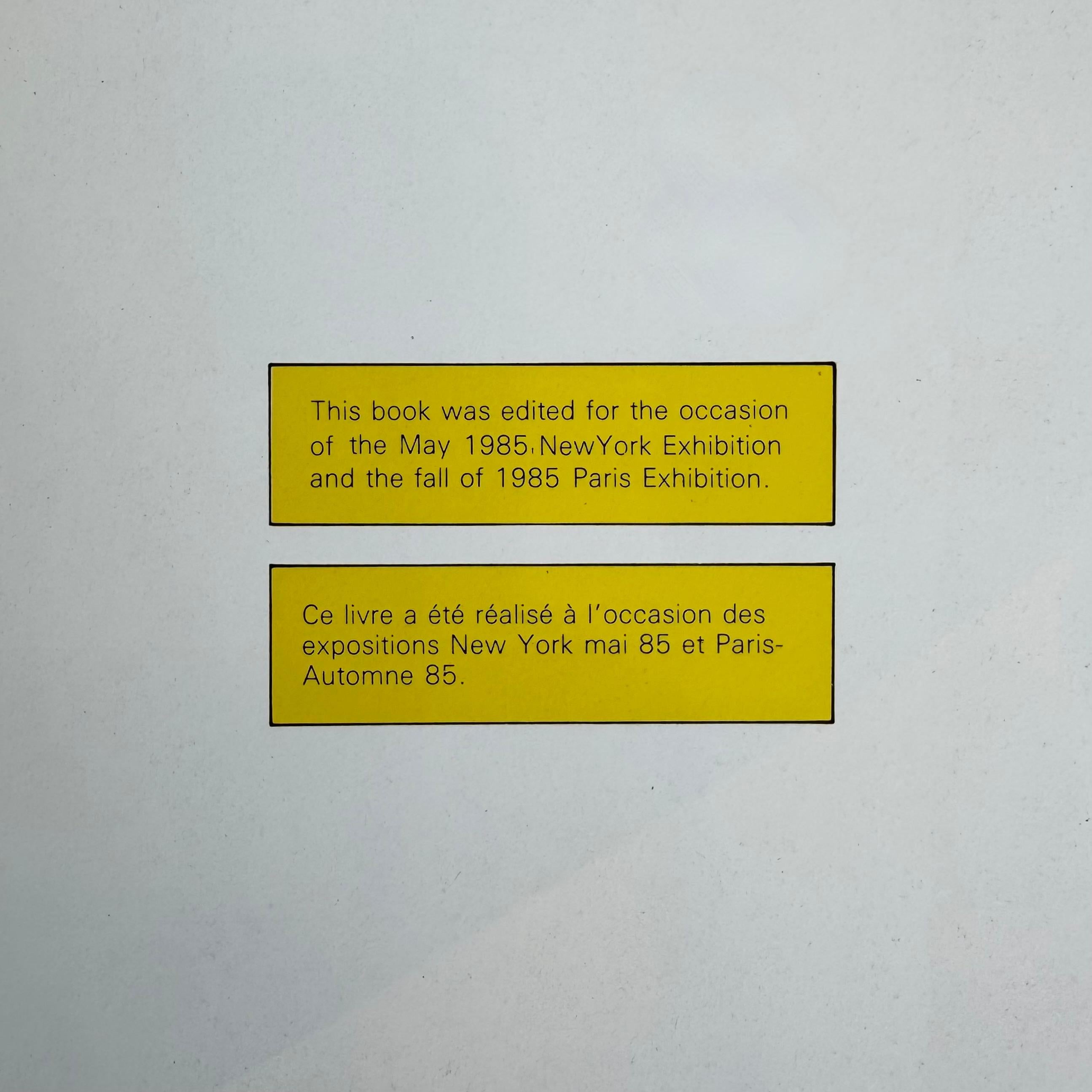 Papier Modernité du milieu du siècle Deux maîtres métallurgistes, 1985 France en vente