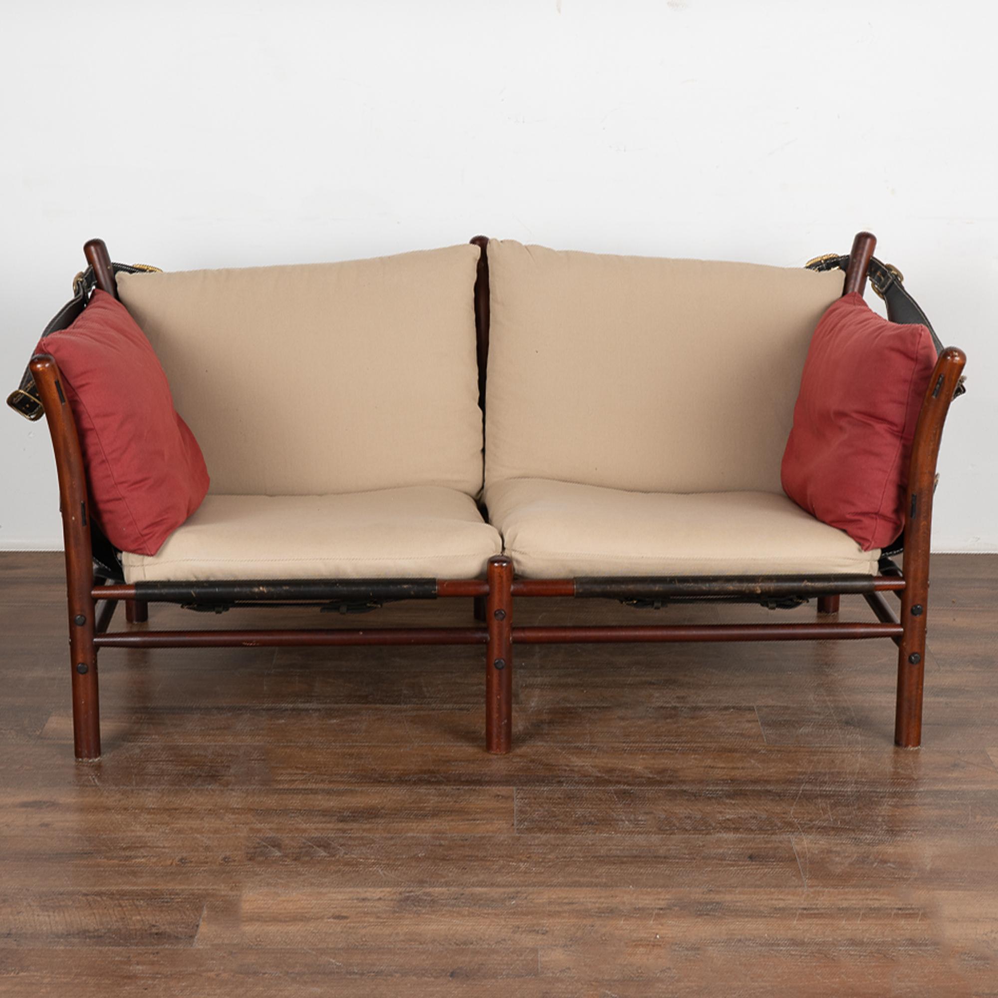 Swedish Mid-Century Modern Two-Person Illona Sofa by Arne Norell, Circa 1960