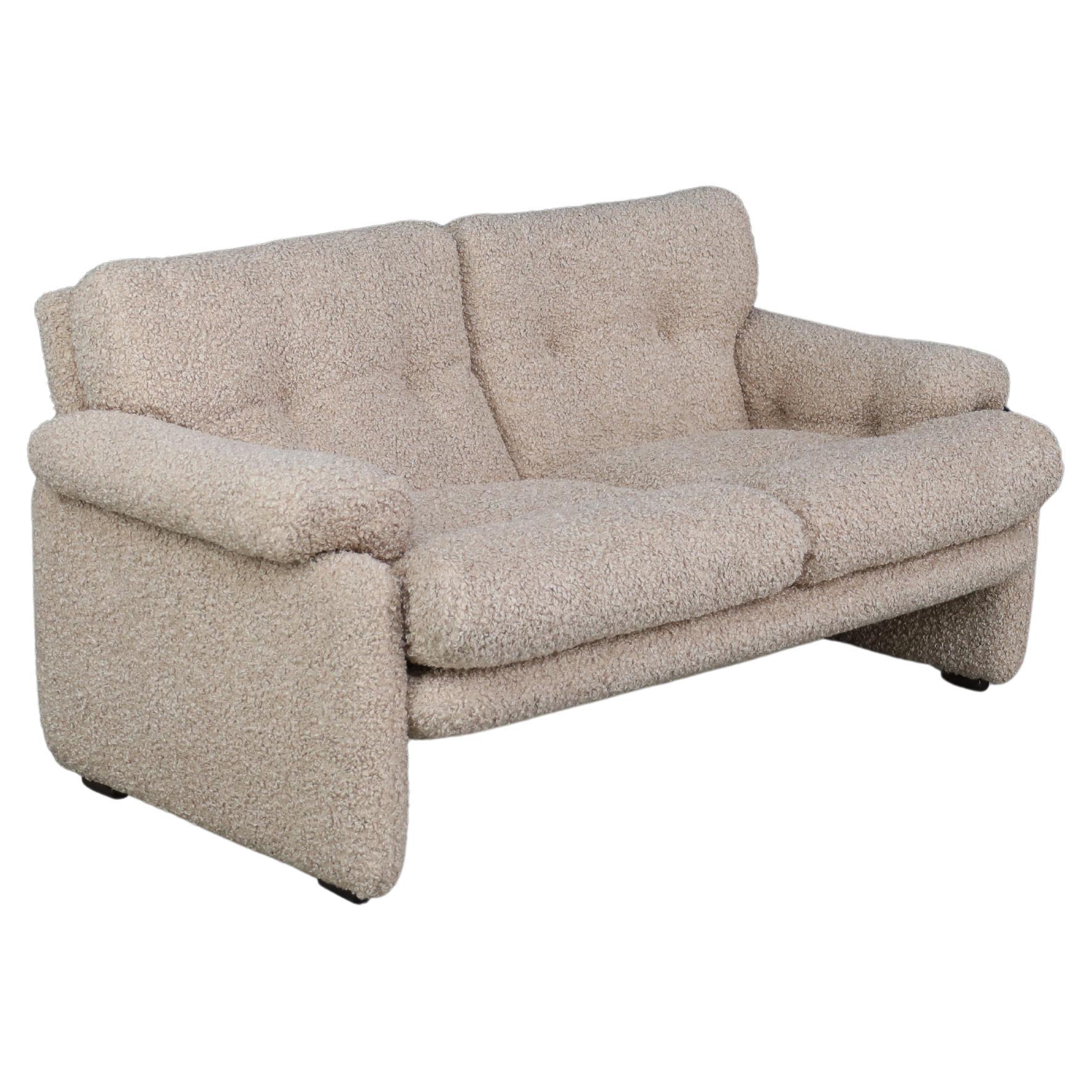 Mid-Century Modern Two-Seat "Coronado" Sofa by Tobia Scarpa for B&B Italia 1960s im Angebot