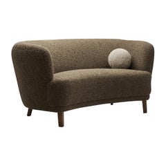 Mid-Century Modern Two-Seater Sofa by a Danish Cabinetmaker, Denmark, 1940s