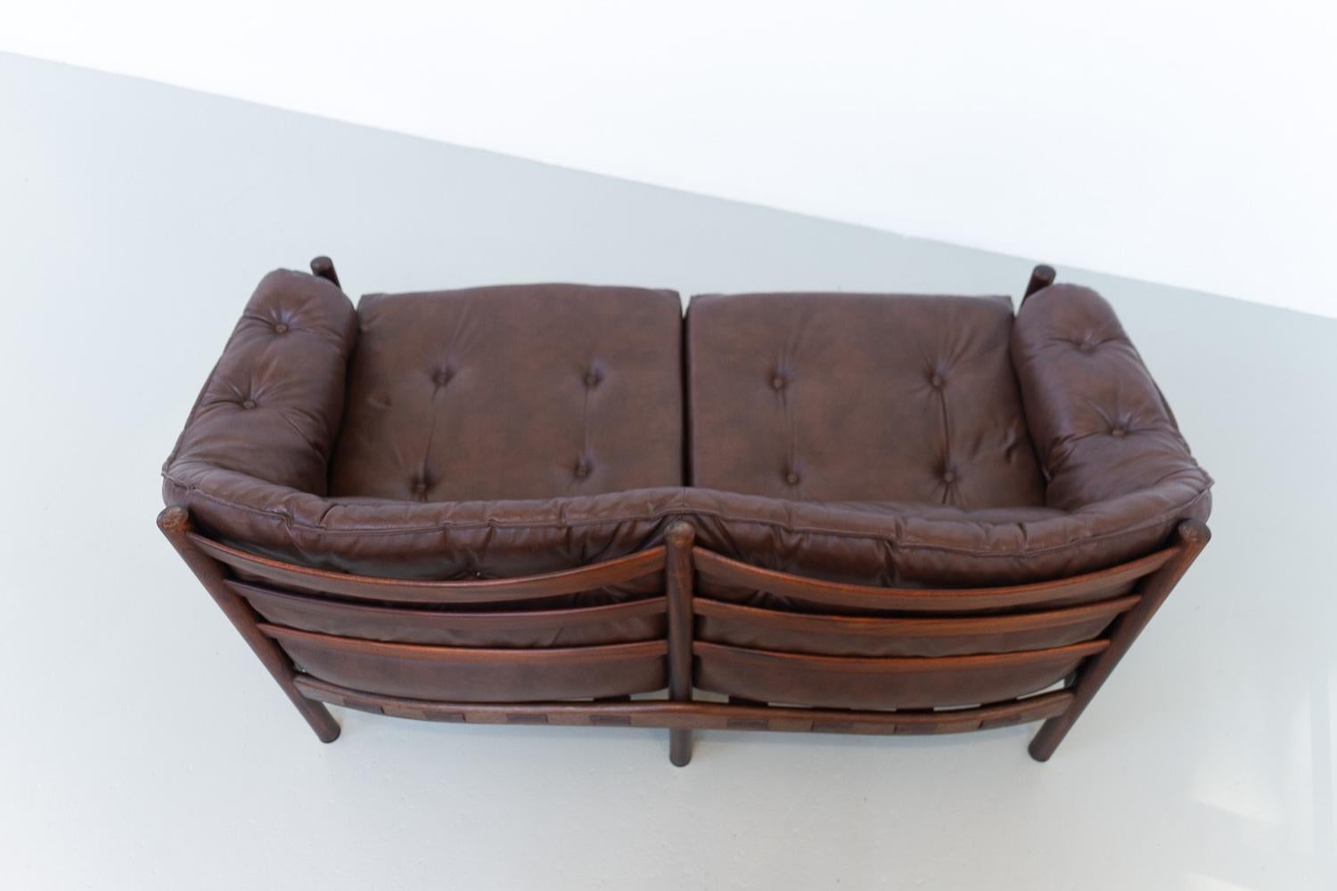 Canapé deux places The Moderns Modernity par Ellekær & Norell pour Coja Suède, années 1970. en vente 5