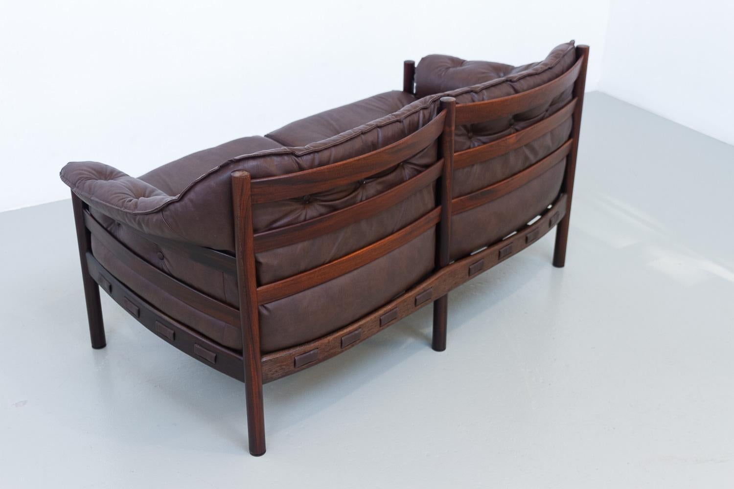 Canapé deux places The Moderns Modernity par Ellekær & Norell pour Coja Suède, années 1970. en vente 1