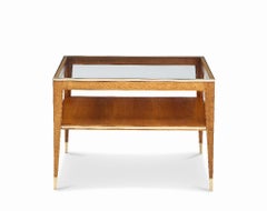 Mid Century Modern two tier End Table