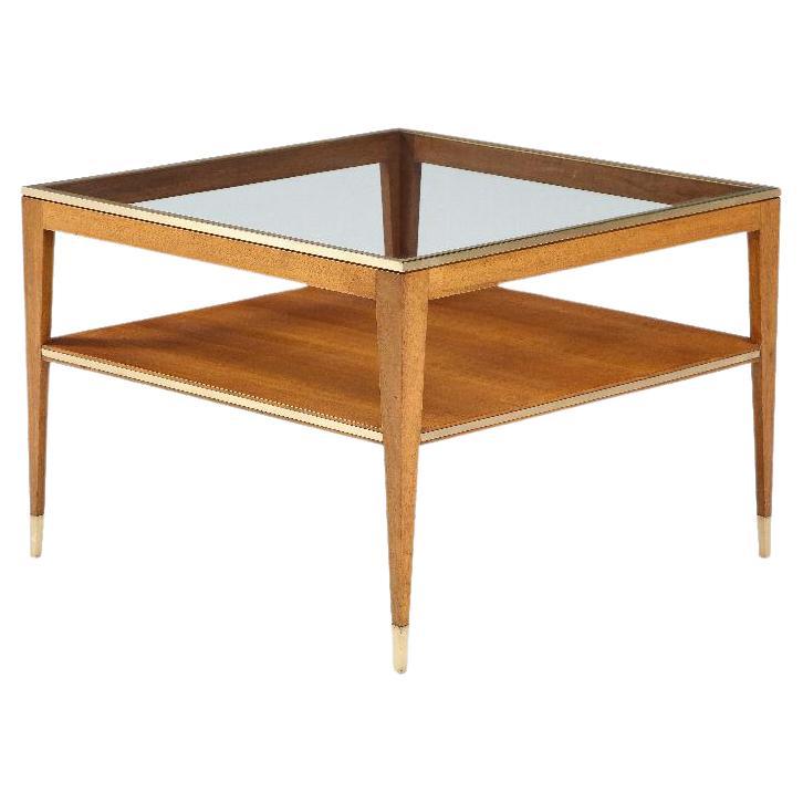 Mid Century Modern two tier End Table For Sale