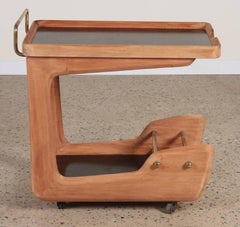Mid-Century Modern Two-Tier Drinks Cart, circa 1950