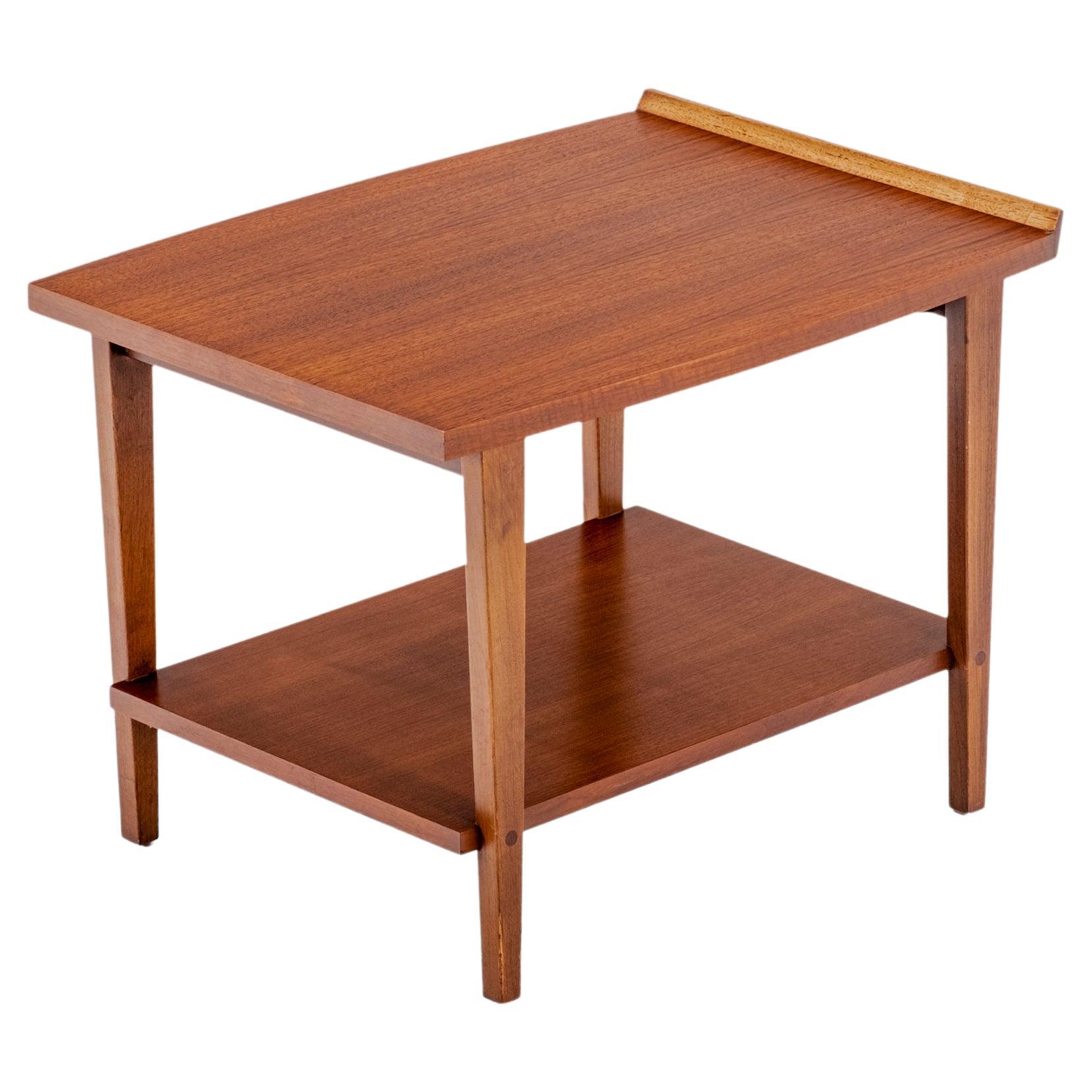 Mid-Century Modern Two Tiered End Table / Side Table by Lane, USA, C. 1960's For Sale