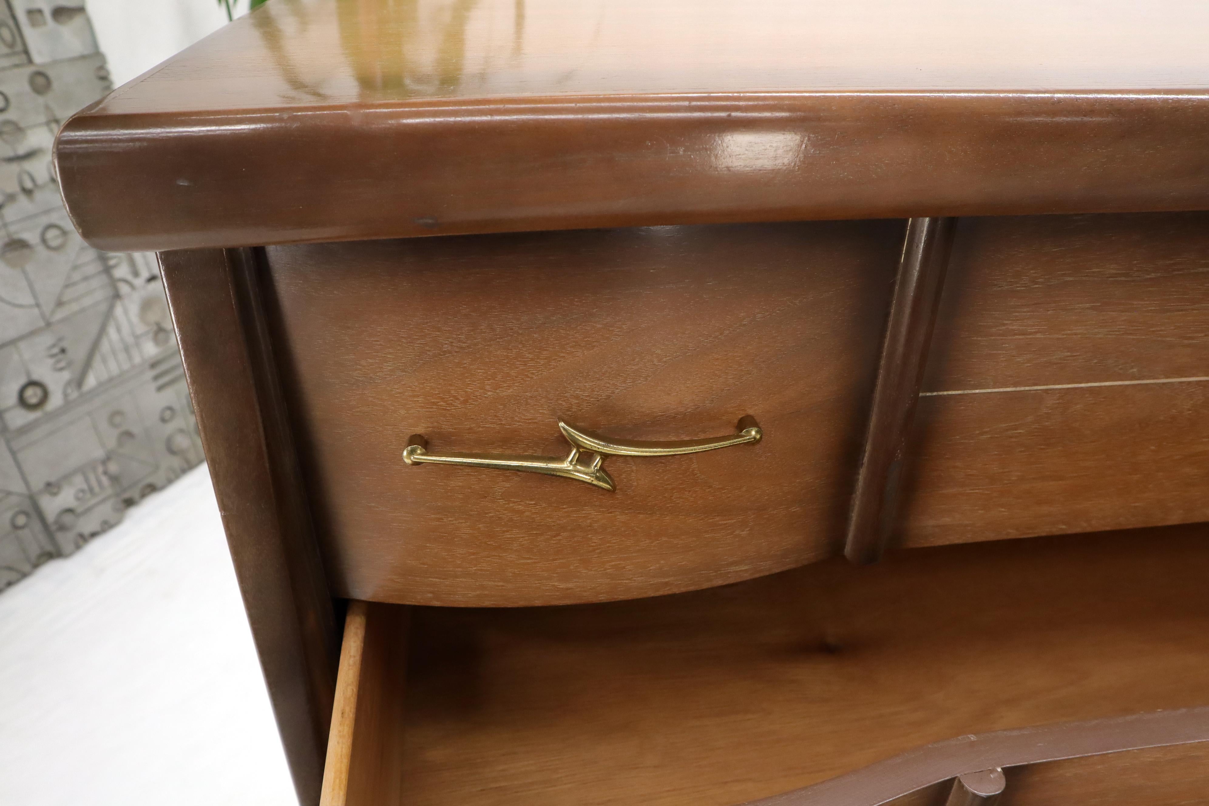 Mid-Century Modern Two-Tone High Chest Dresser Kent Coffey For Sale 3