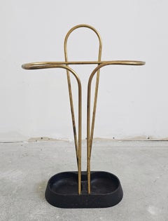 Mid Century Modern Umbrella Stand deaifned by Carl Aubock, Austria 1950s