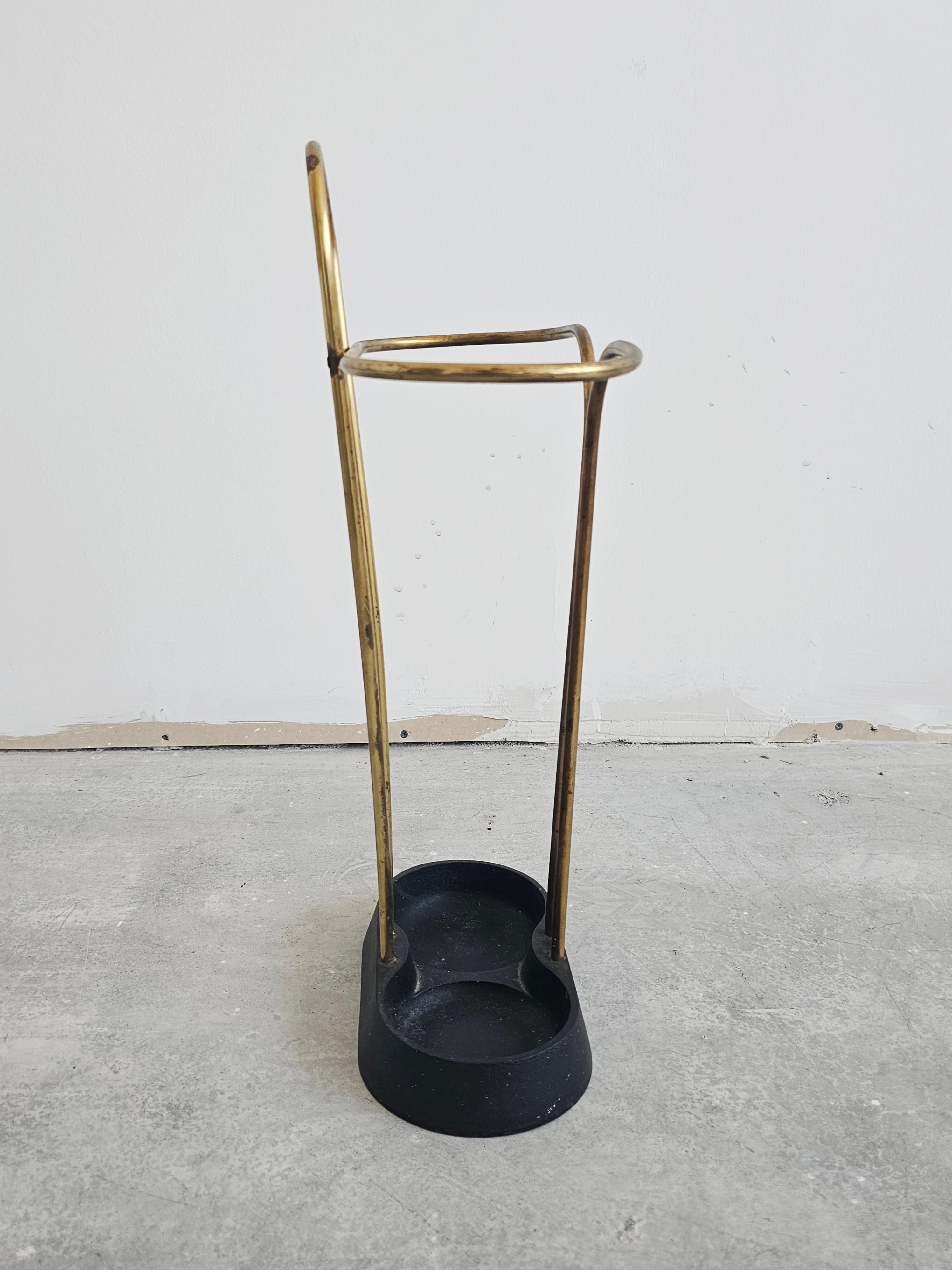Autrichien Stand de parapluie The Modernity, dessiné par Carl Aubock, Autriche, années 1950 en vente