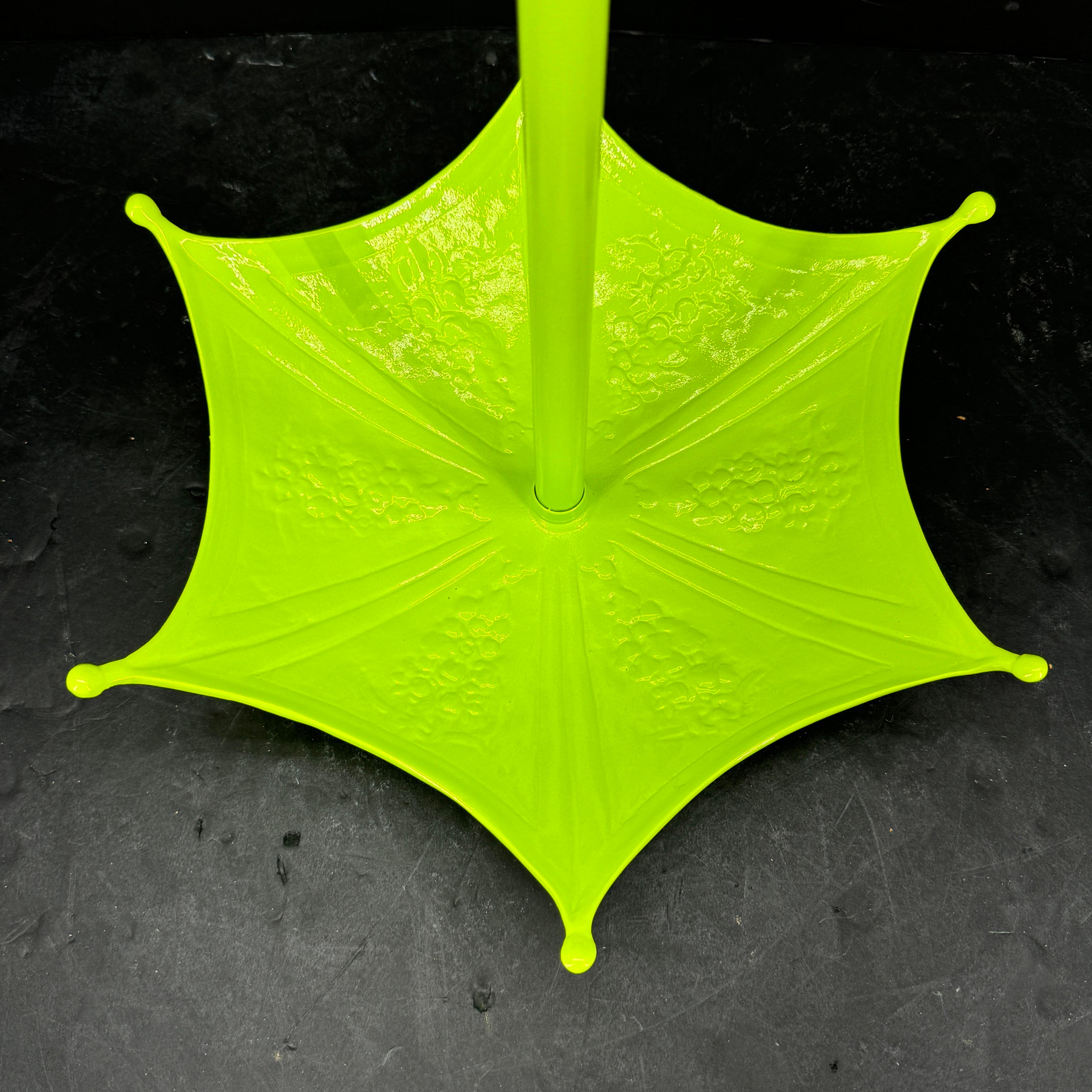 Mid-Century Modern Umbrella Stand Holder, Powder-Coated For Sale 2