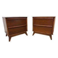 Comodini in legno di noce Unagusta - Set di 2