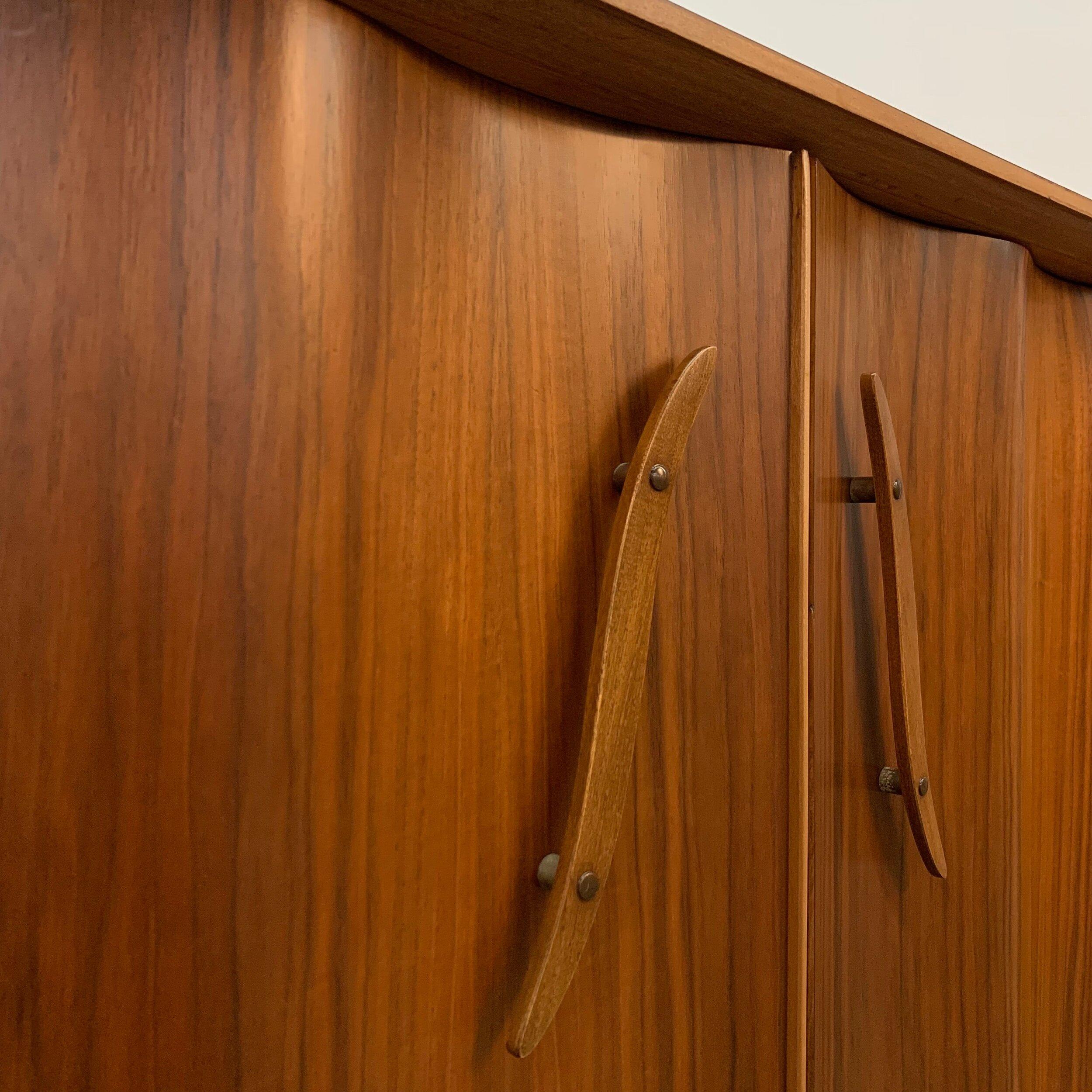 Mid-Century Modern Unagusta Walnut Sculptural Dresser 11
