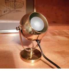 Mid-Century Modern Underwriter Laboratories Eyeball Desk Lamp