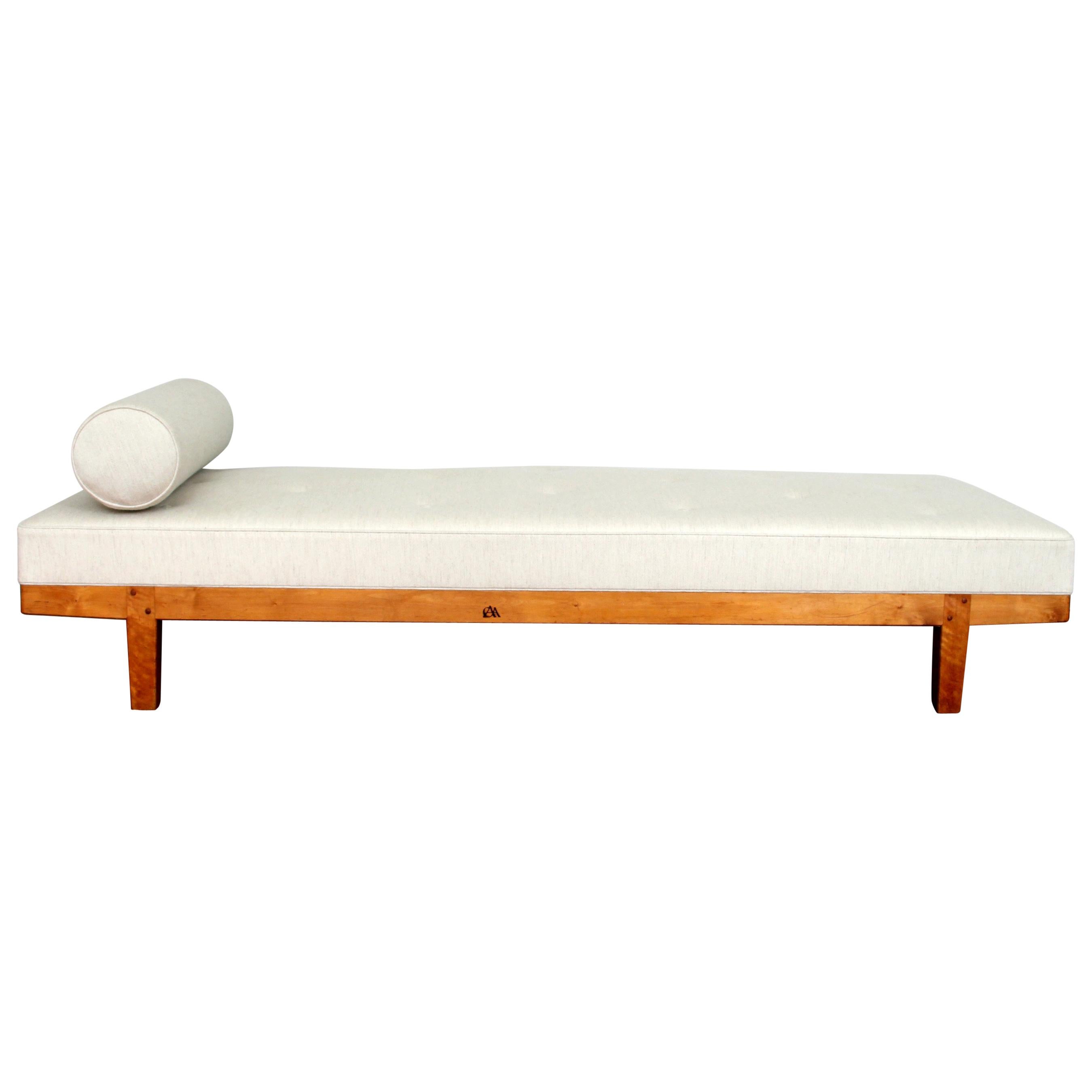 Unika Daybed by Carl-Axel Acking in Birch and Wool