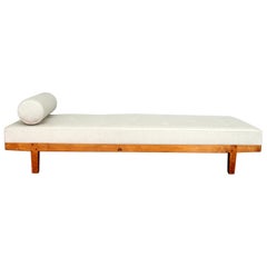 Mid-Century Modern Unika Daybed by Carl-Axel Acking in Birch and Wool