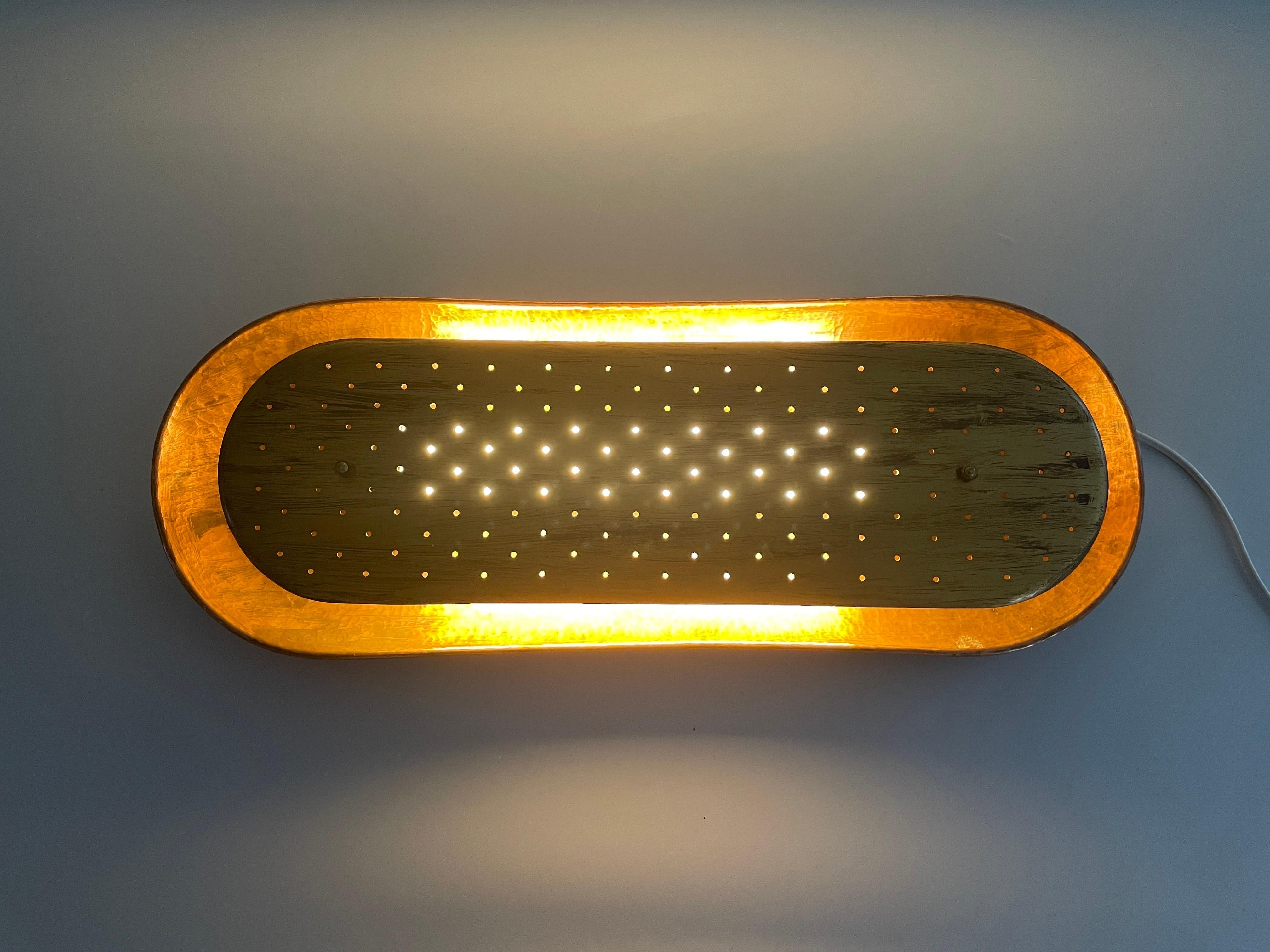 Mid-century Modern Unique Metal Large Cinema Sconce, 1950s, Germany For Sale 5