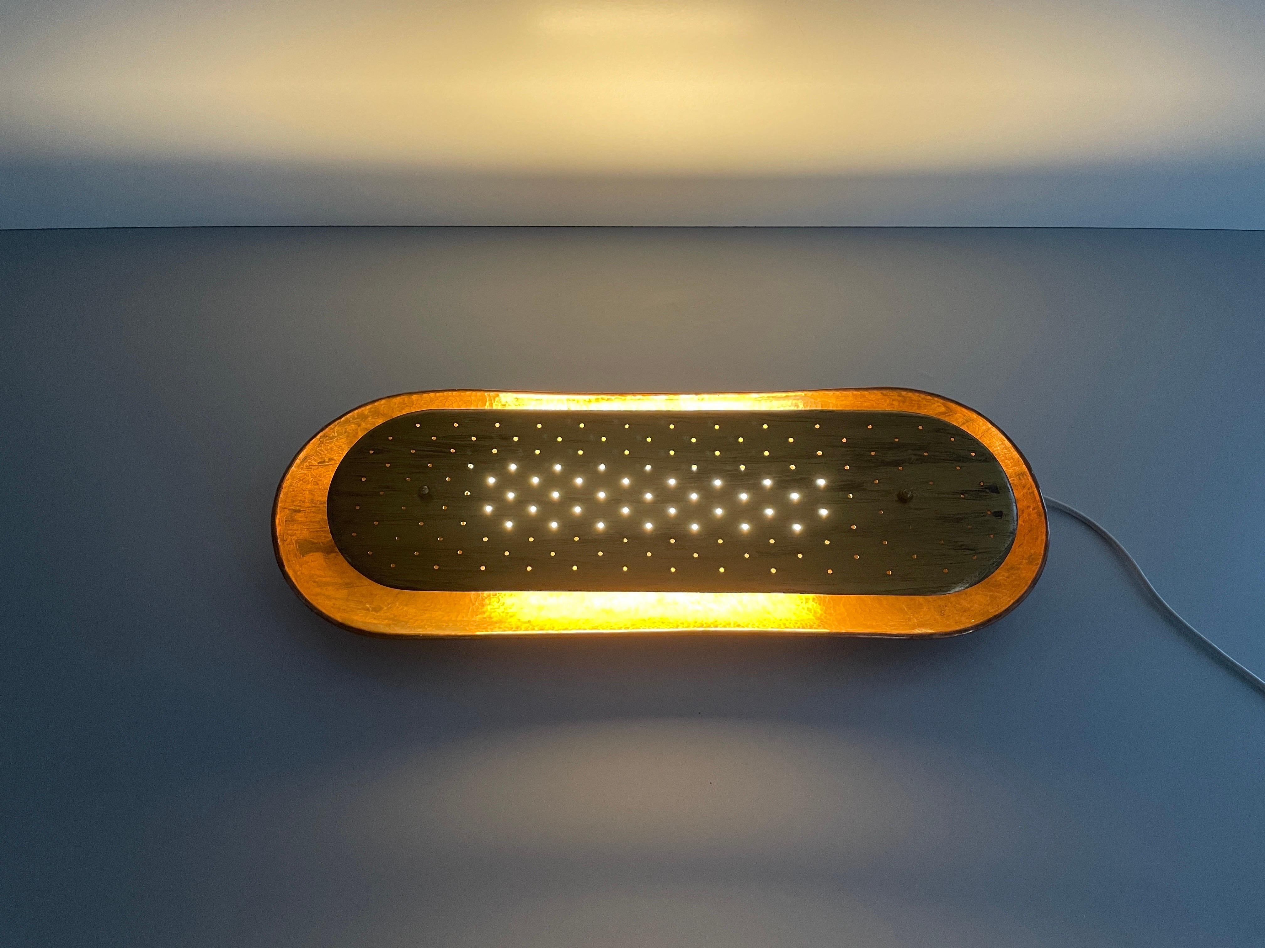 Mid-century Modern Unique Metal Large Cinema Sconce, 1950s, Germany For Sale 6