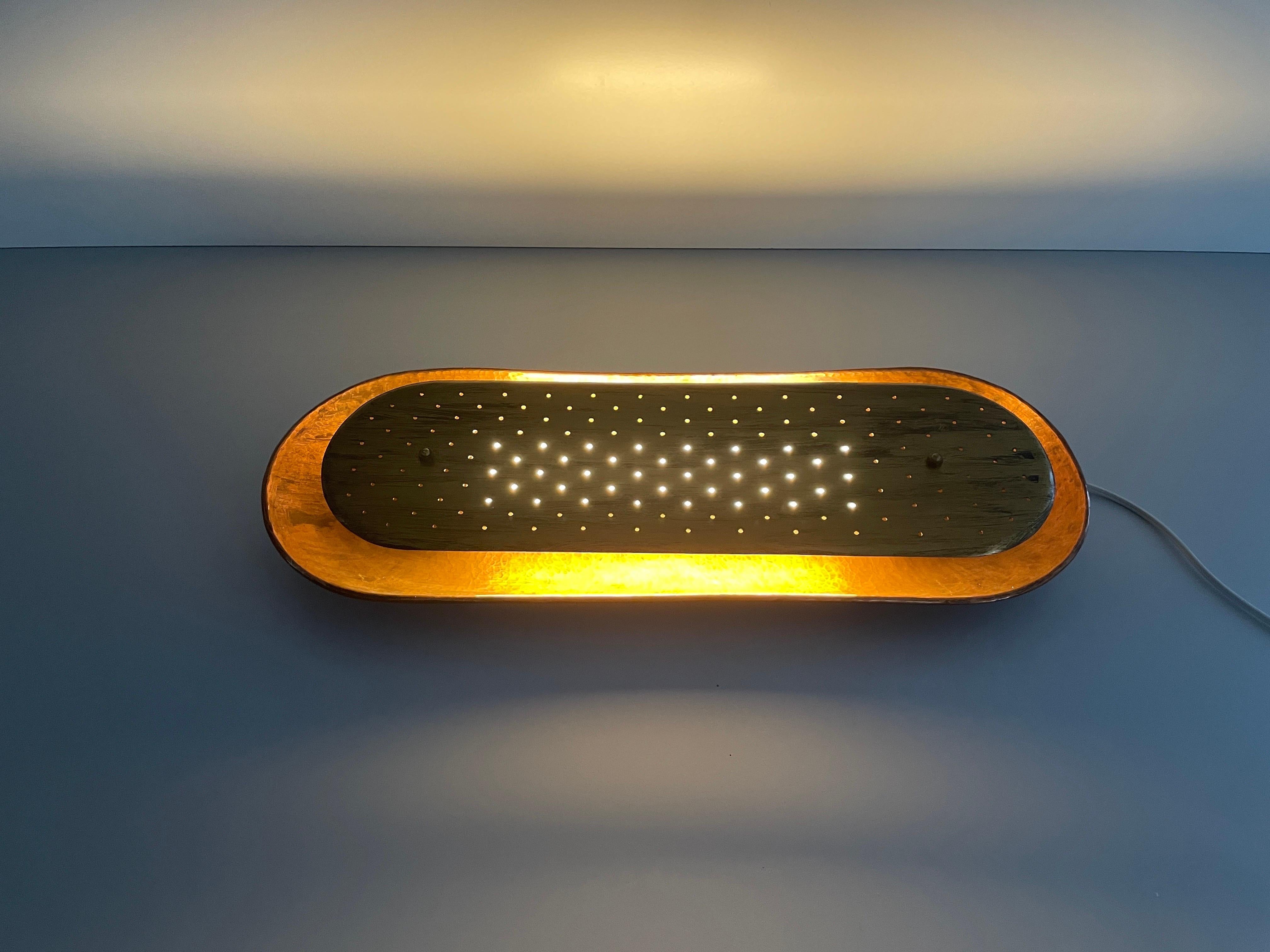 Mid-century Modern Unique Metal Large Cinema Sconce, 1950s, Germany For Sale 7