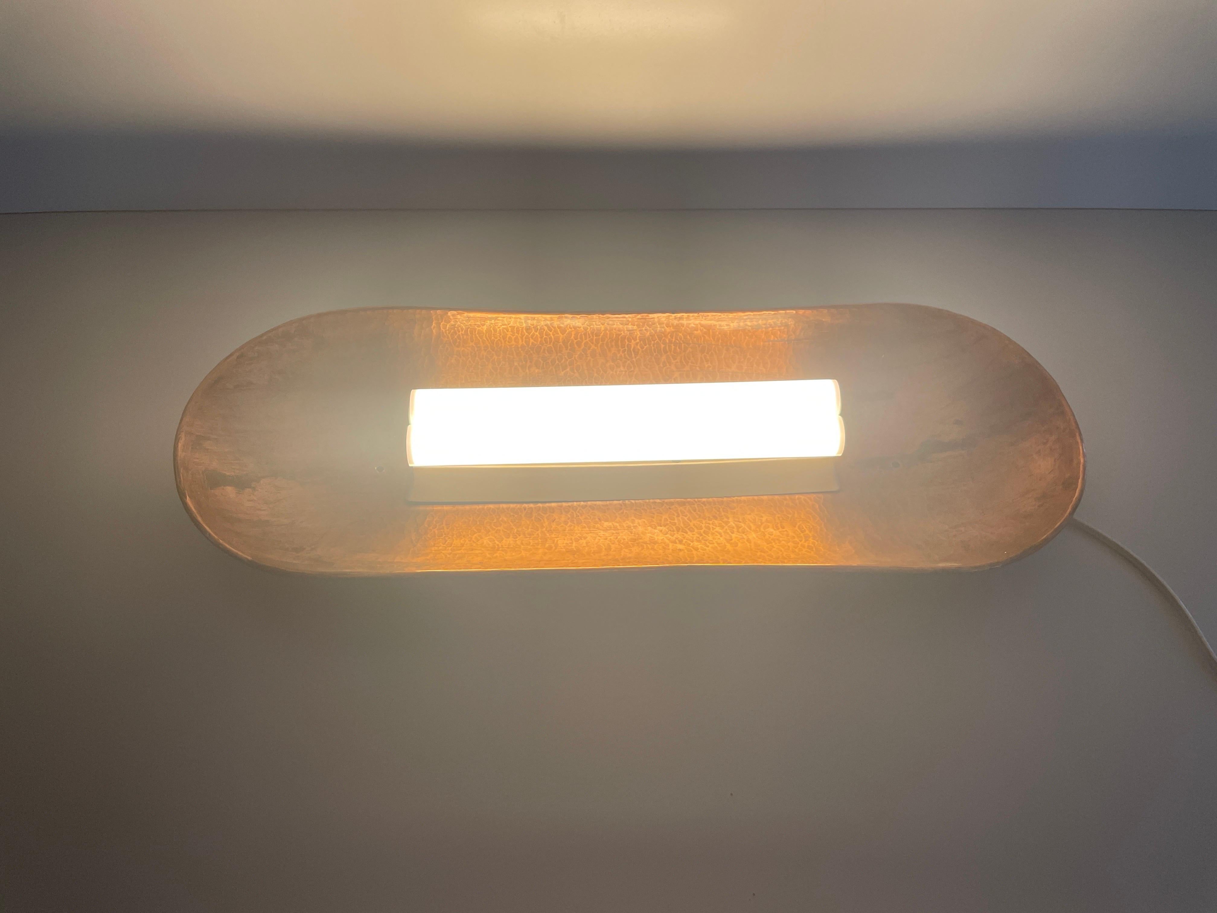 Mid-century Modern Unique Metal Large Cinema Sconce, 1950s, Germany For Sale 14