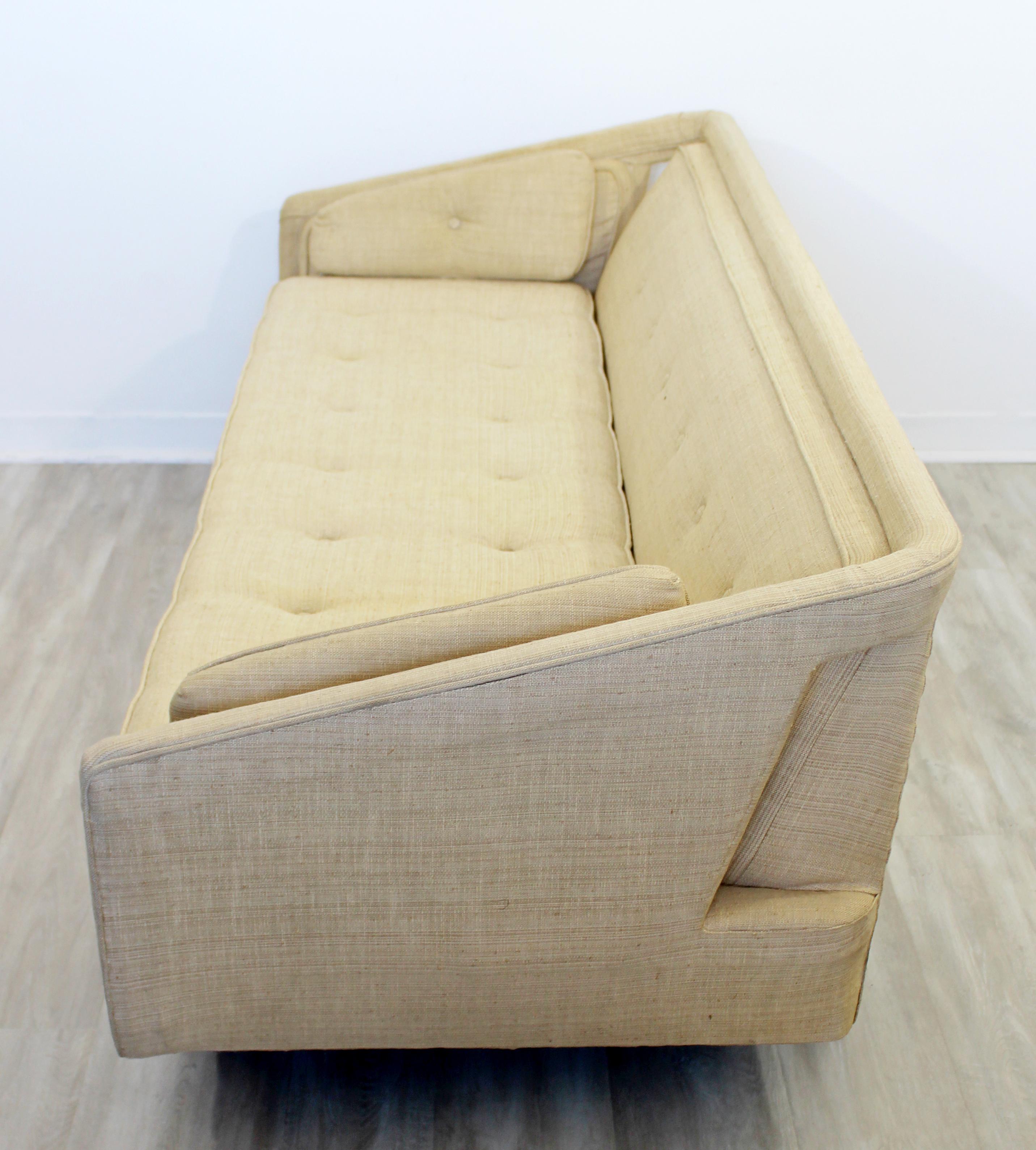 Mid-Century Modern Unique Sculptural Sofa Attributed to Dunbar or Laszlo, 1960s 1