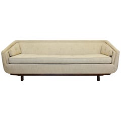 Mid-Century Modern Unique Sculptural Sofa Attributed to Dunbar or Laszlo, 1960s