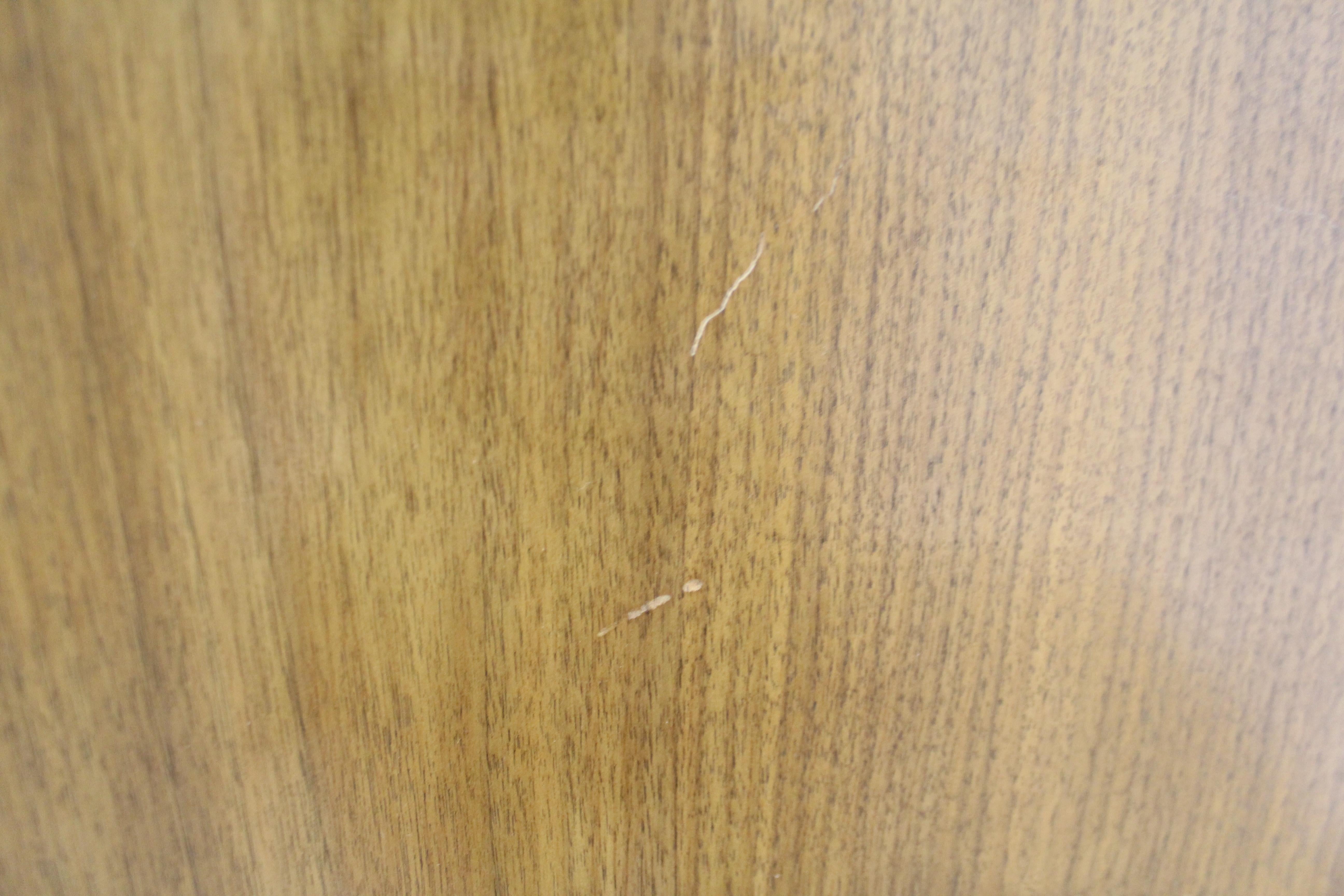 Mid-Century Modern United Diamond Front Walnut Tall Chest of Drawers 3