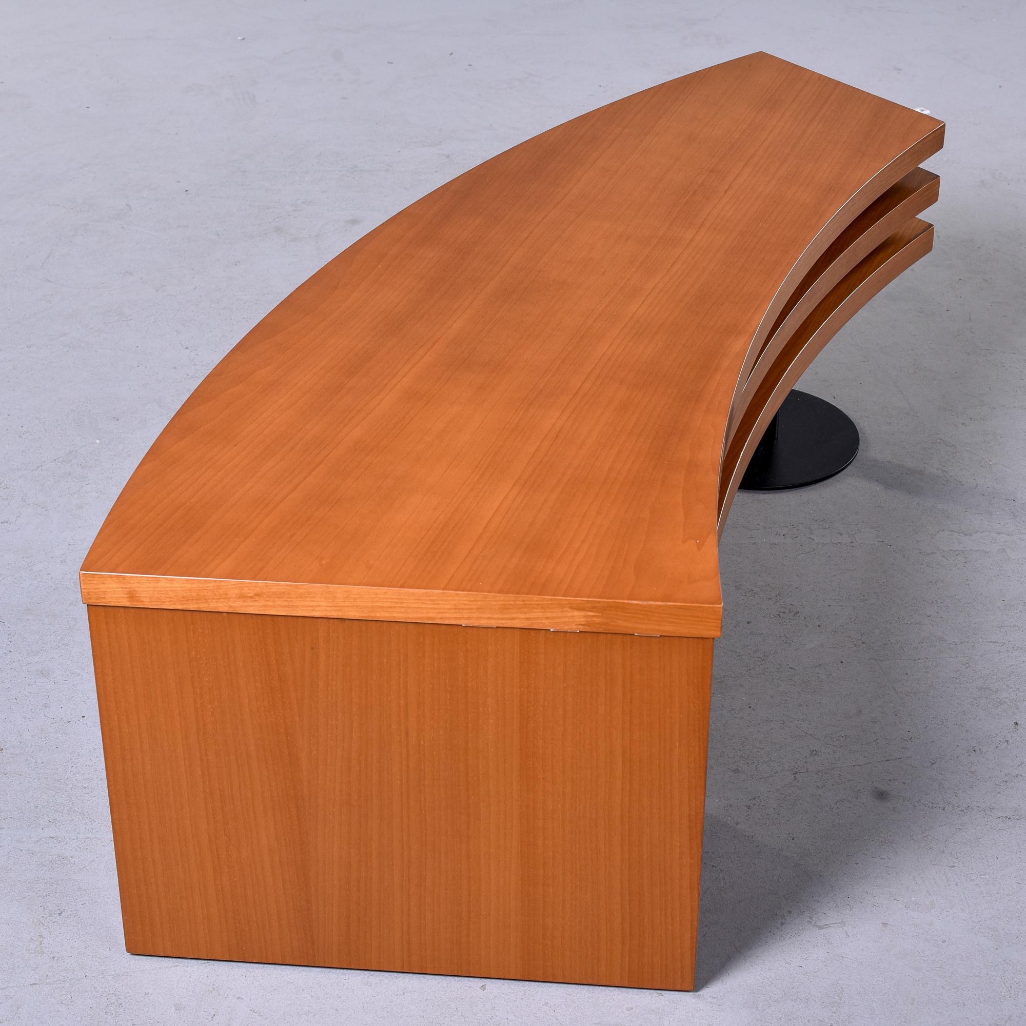 Iron Mid-Century Modern Unusual Extending Coffee Table