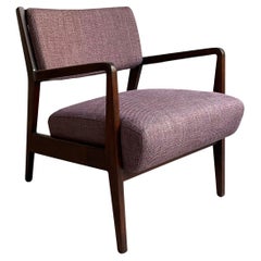 Mid-Century Modern Upholstered Armchair by Jens Risom