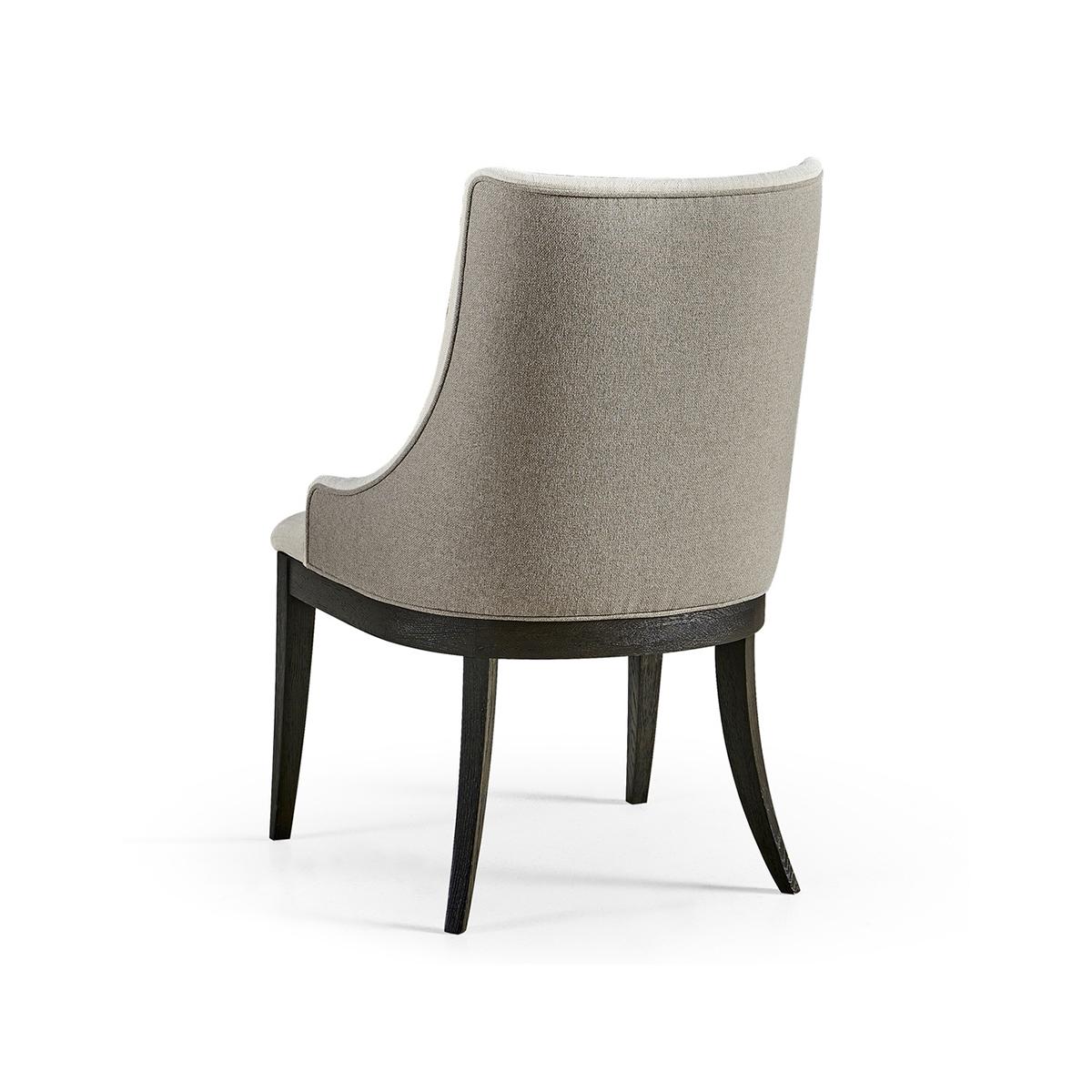 Vietnamese Mid-Century Modern Upholstered Side Chair For Sale