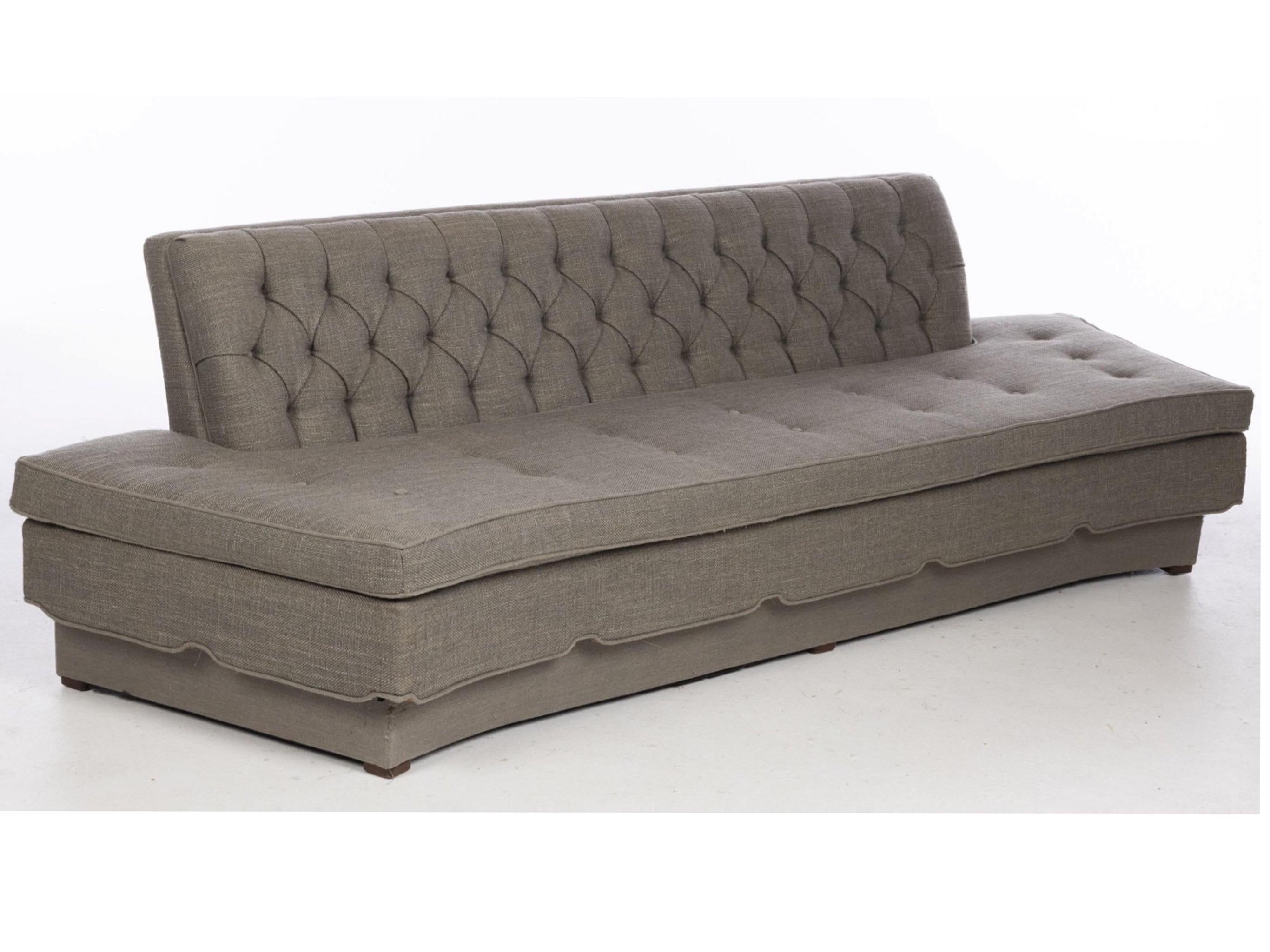 Mid-Century Modern Holly Hunt Upholstered Sofa 5