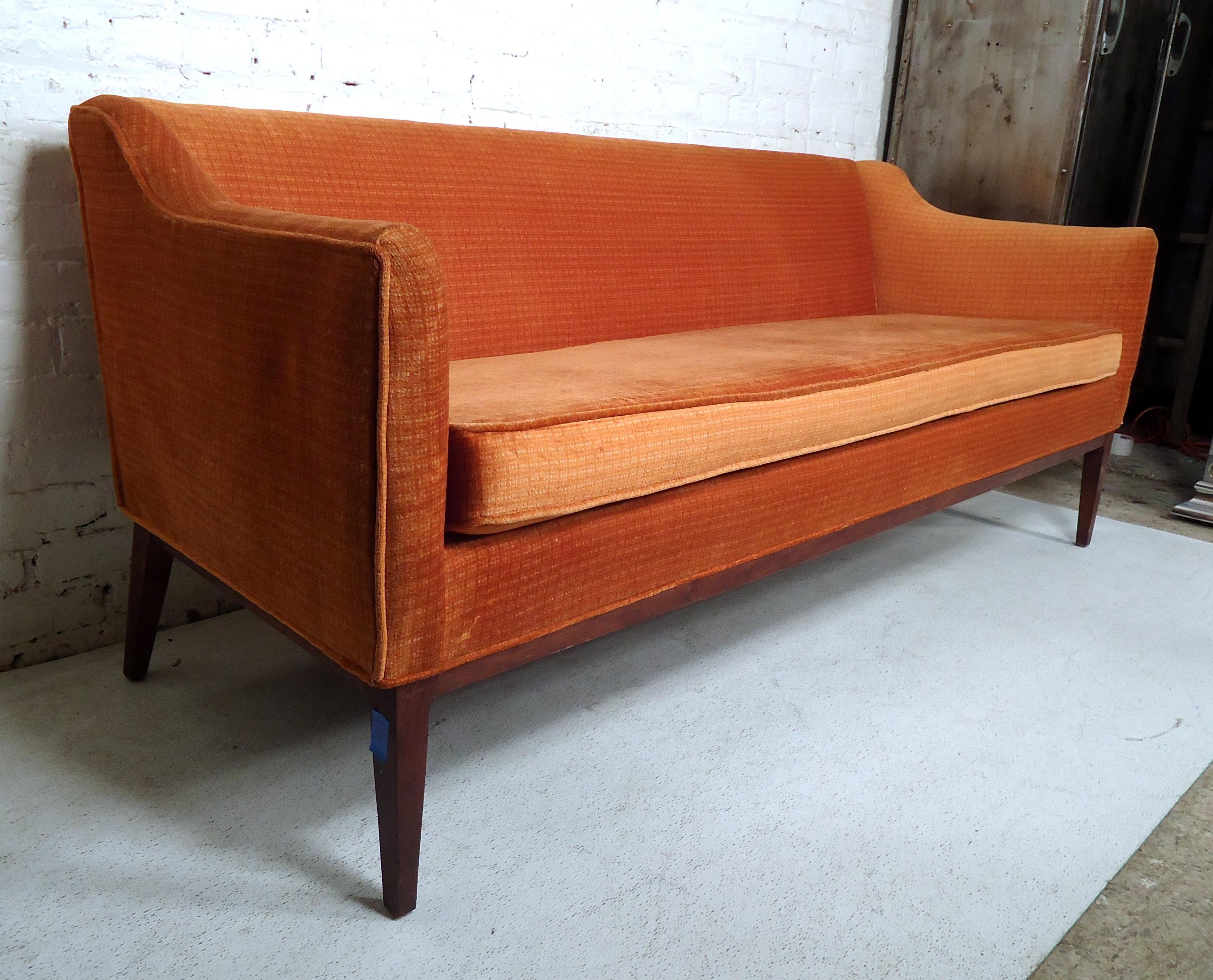 Mid-20th Century Mid-Century Modern Upholstered Sofa