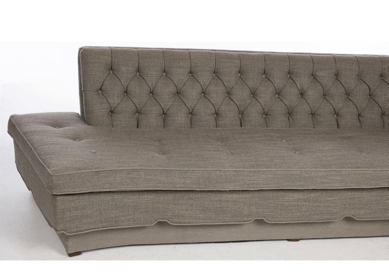 Upholstery Mid-Century Modern Holly Hunt Upholstered Sofa