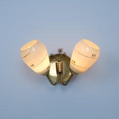 Mid-Century Modern V. Soini Wall Lamp in Paavo Tynell Style, Finland 1950s