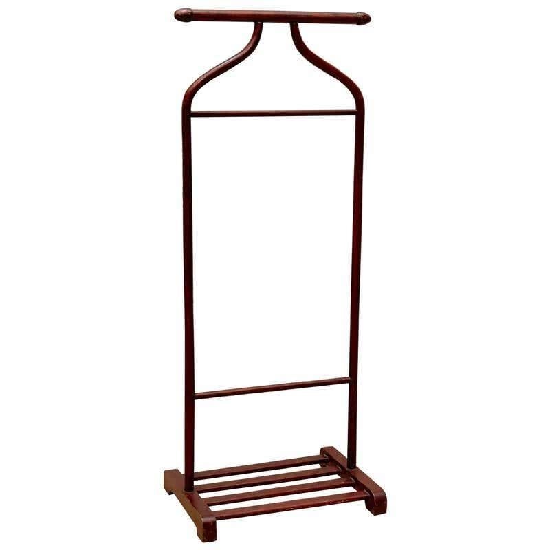 Mid-Century Modern Valet Wood Stand, circa 1930 For Sale 7