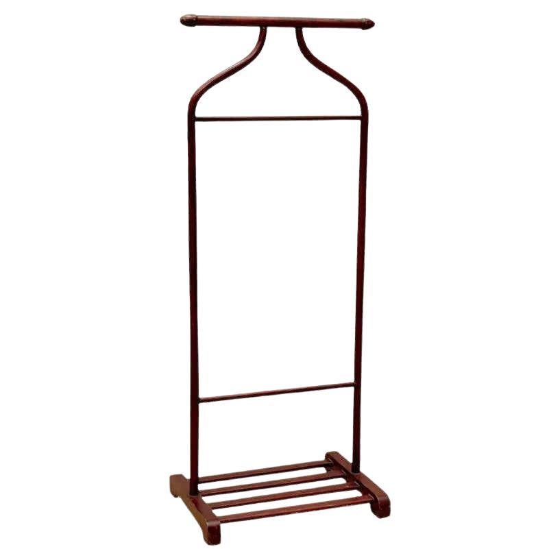 Mid-Century Modern Valet Wood Stand, circa 1930 For Sale