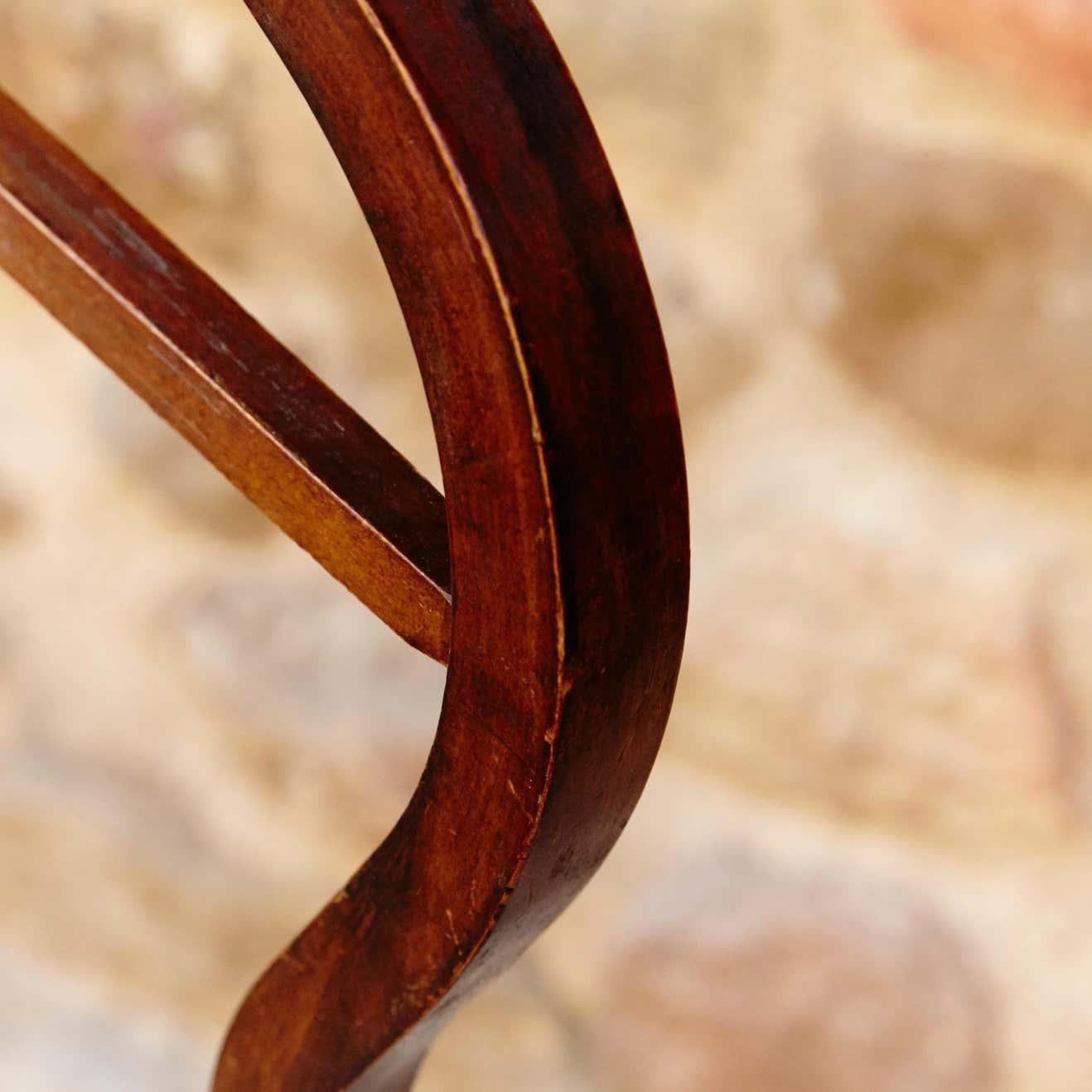 Metà XX secolo Portavalori in legno della modernità di metà secolo, circa 1960 in vendita
