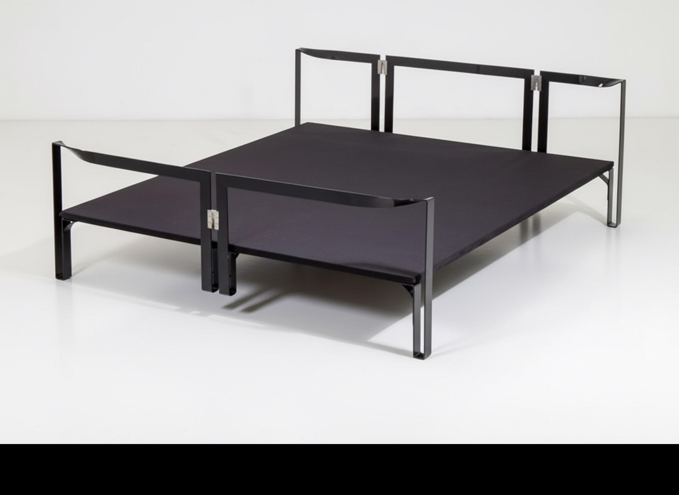 Postmoderne Lit Vanessa moderne du milieu du siècle par Tobia Scarpa pour Gavina, Italie, années 1950 en vente