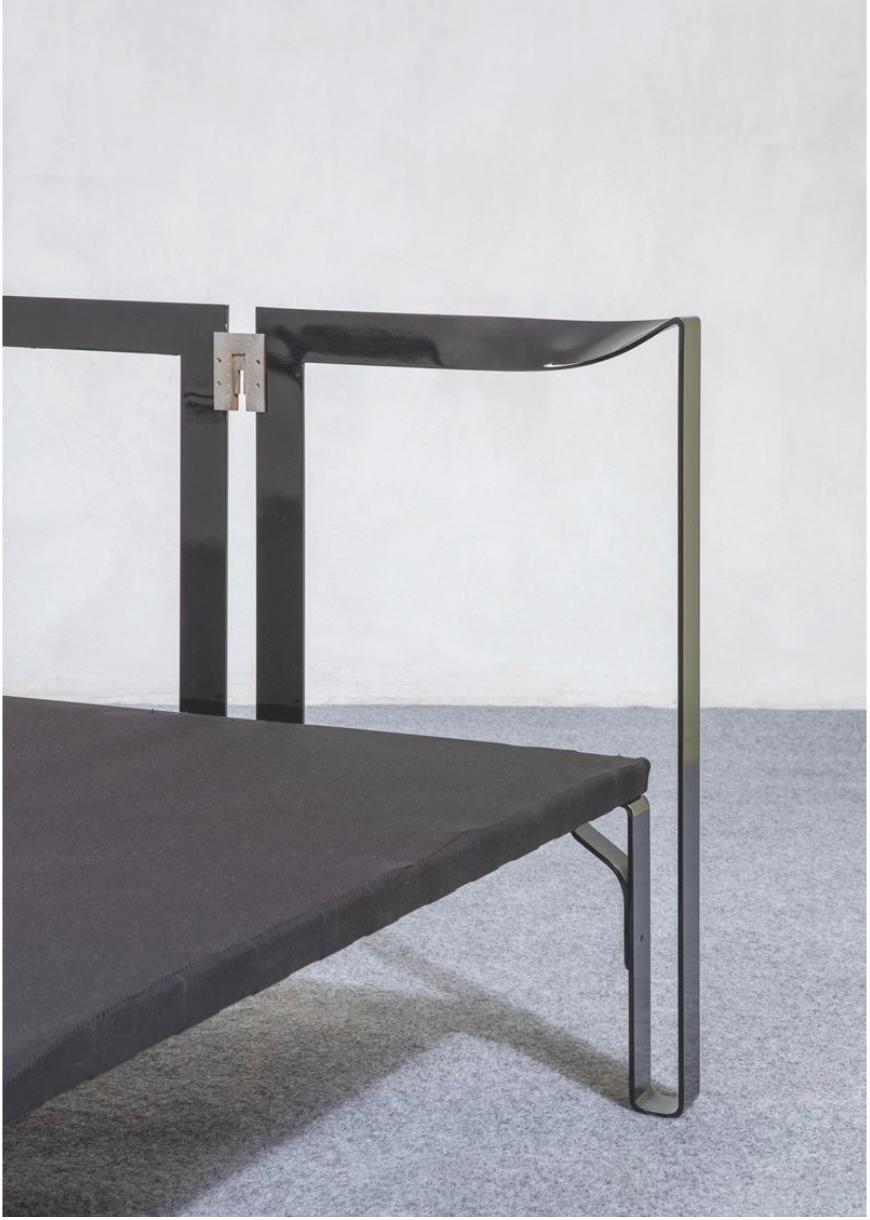 Lit Vanessa moderne du milieu du siècle par Tobia Scarpa pour Gavina, Italie, années 1950 Bon état - En vente à Argelato, BO