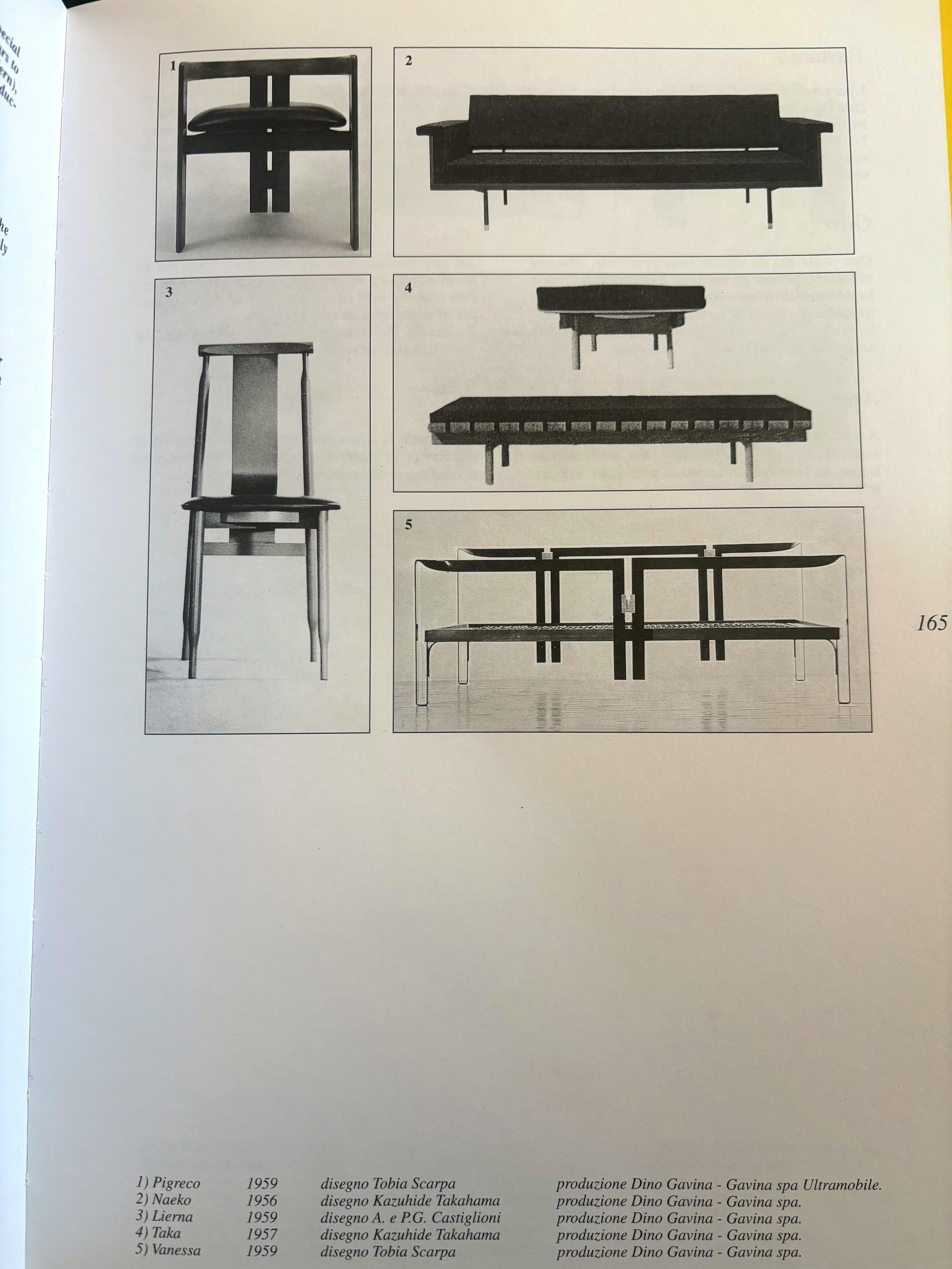 Lit Vanessa moderne du milieu du siècle par Tobia Scarpa pour Gavina, Italie, années 1950 en vente 1