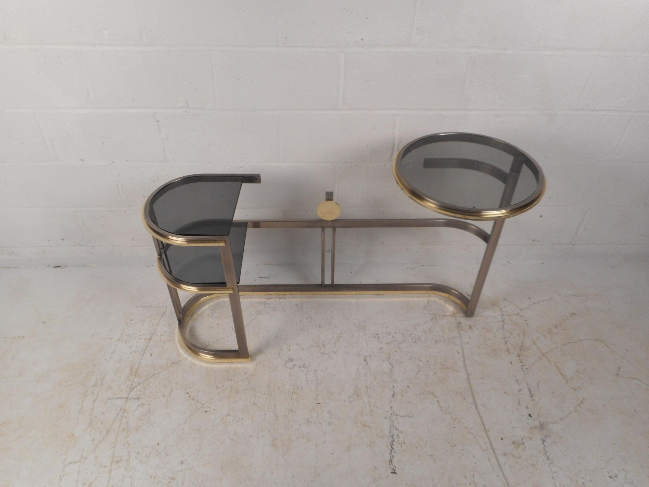 Metal Mid-Century Modern Vanity by DIA