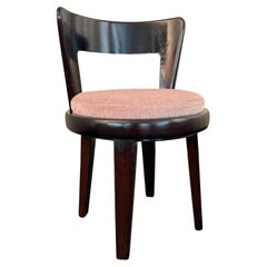Mid-Century Modern Vanity Swivel Chair By Edward Wormley For Drexel