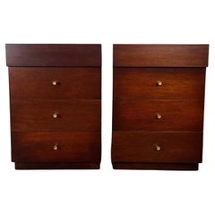 Mid Century Modern Vanleigh Nightstands 4 Drawer