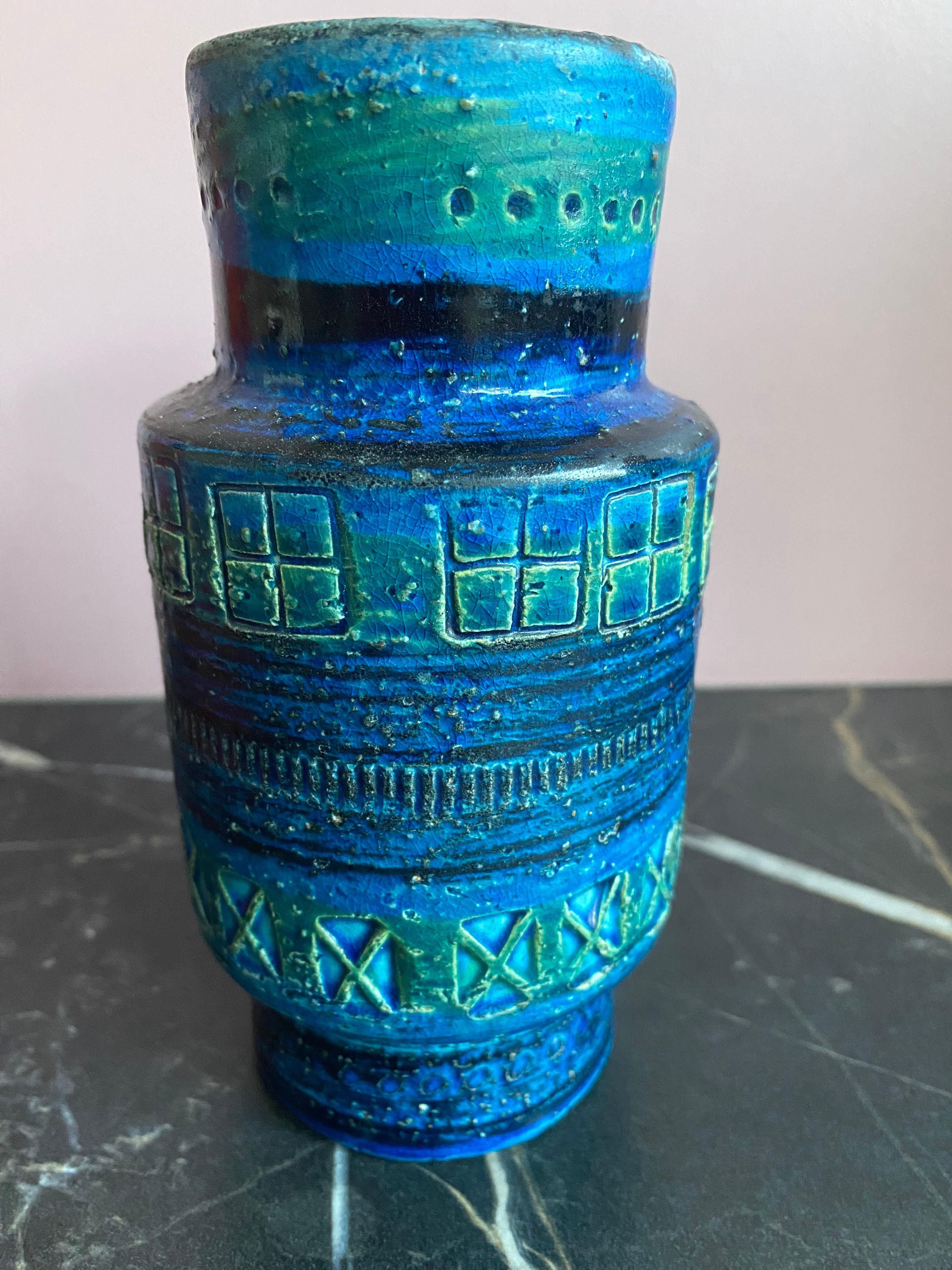 Italiano Vaso moderno del Medioevo di Bitossi Italia in vendita