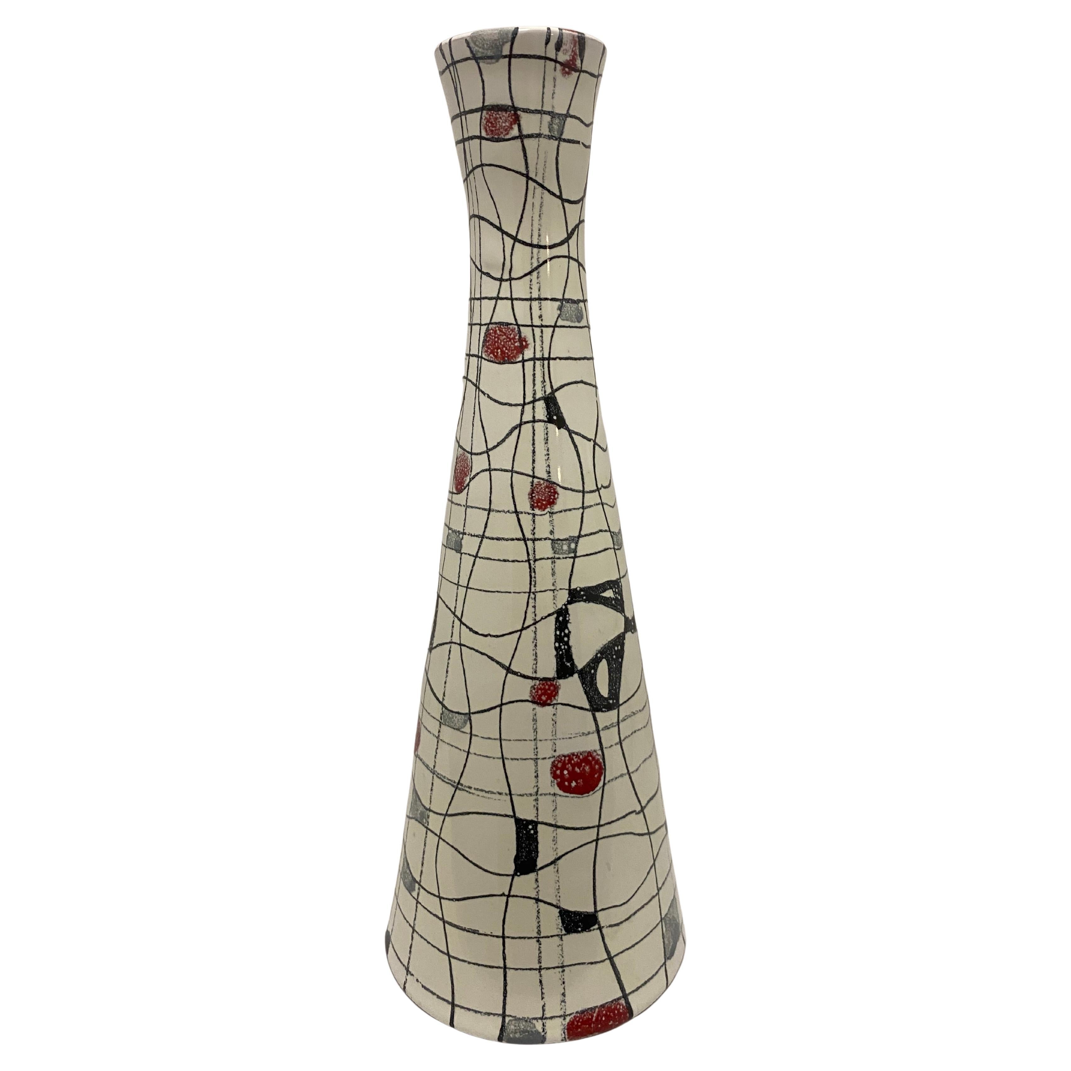 Mid Century Modern Vase by Bitossi Italy