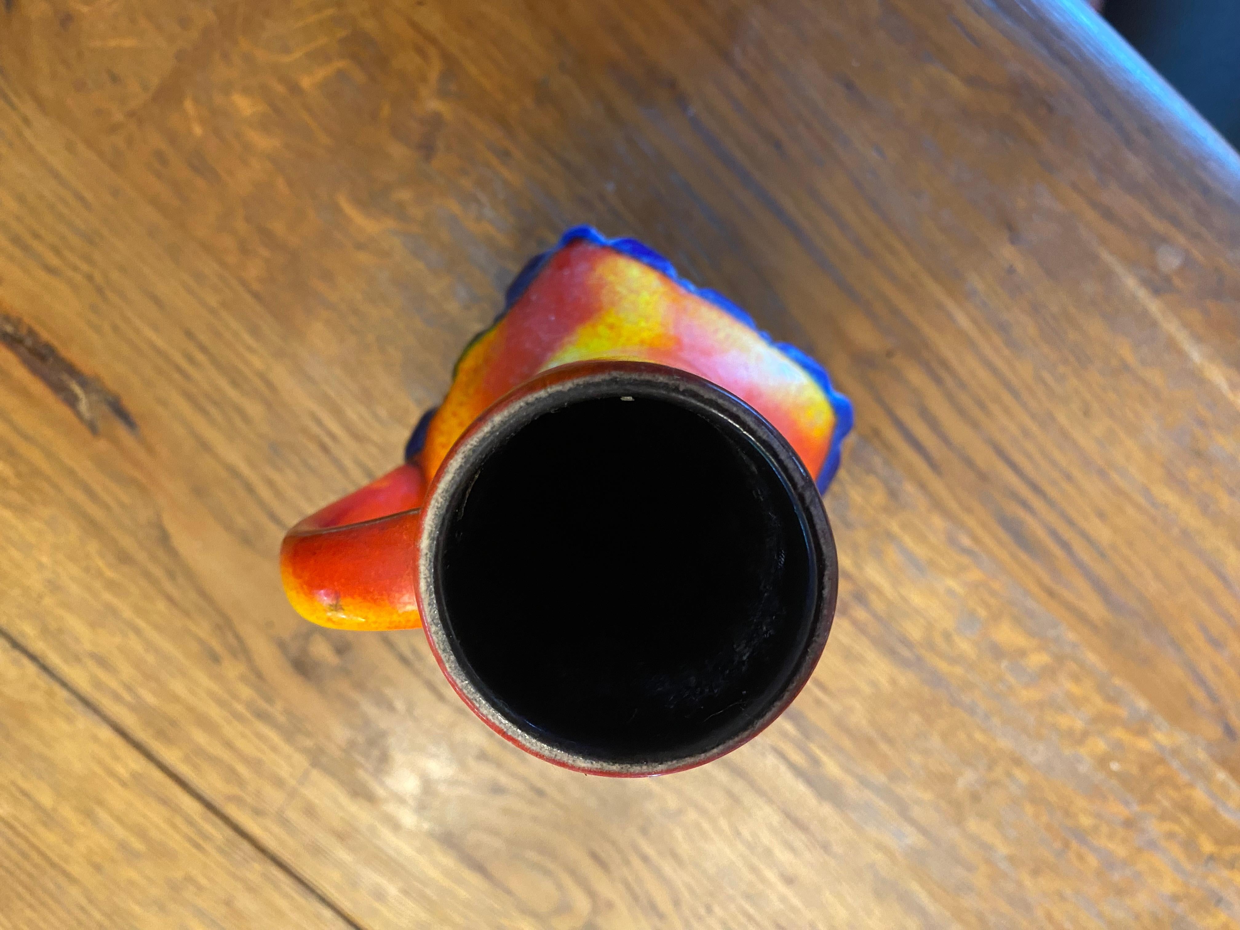 Vaso moderno di metà secolo di Eckhardt Keramik in vendita 4