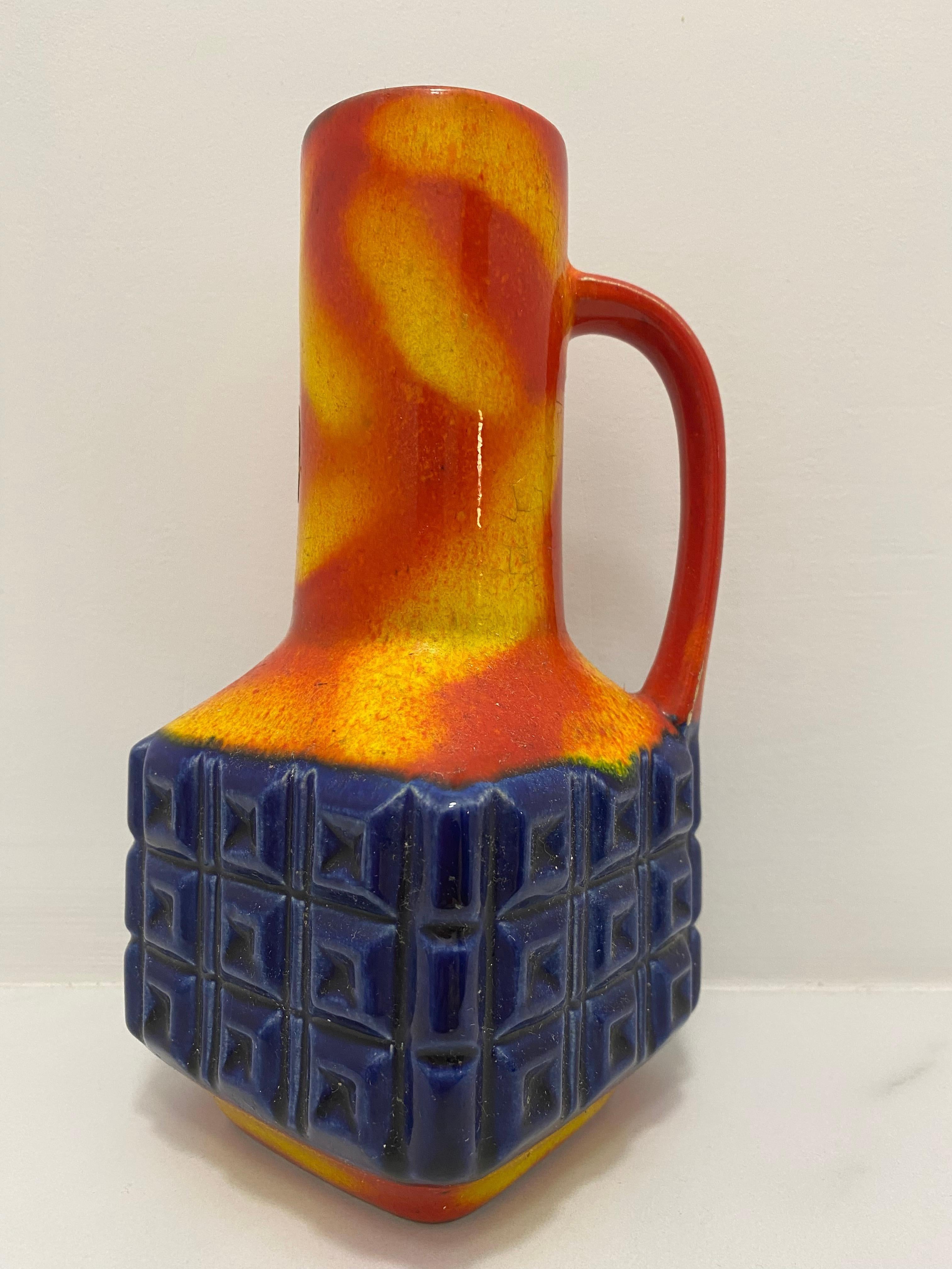 Ceramica Vaso moderno di metà secolo di Eckhardt Keramik in vendita