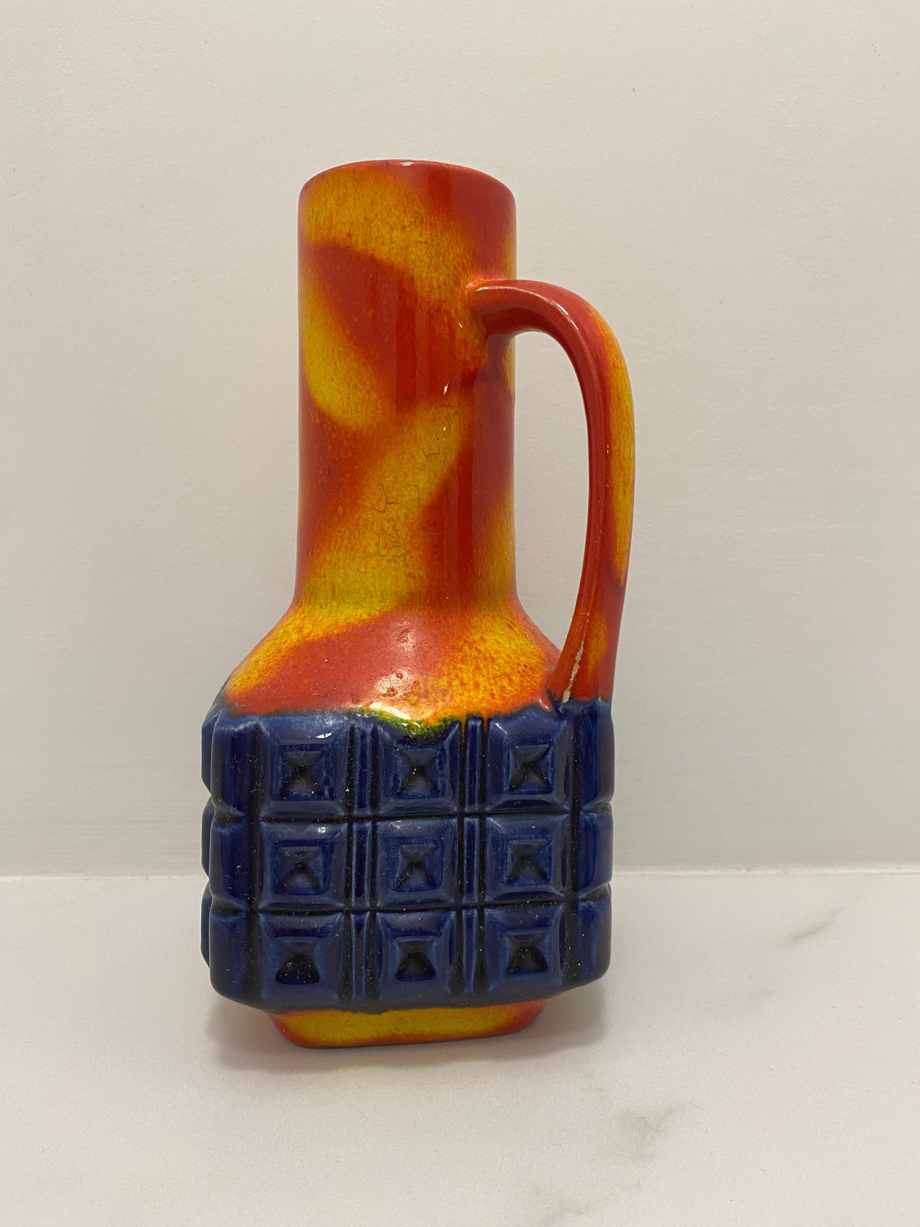 Vaso moderno di metà secolo di Eckhardt Keramik in vendita 1