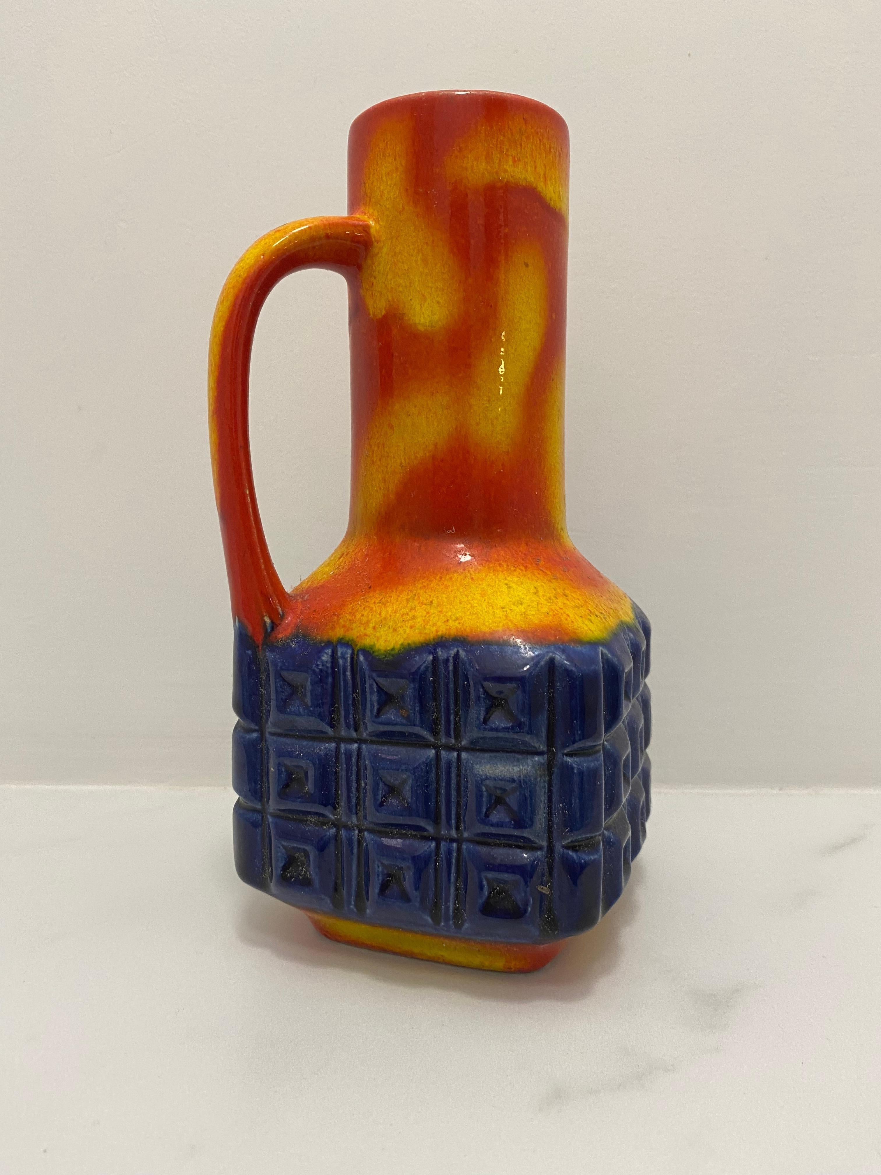 Vaso moderno di metà secolo di Eckhardt Keramik in vendita 2