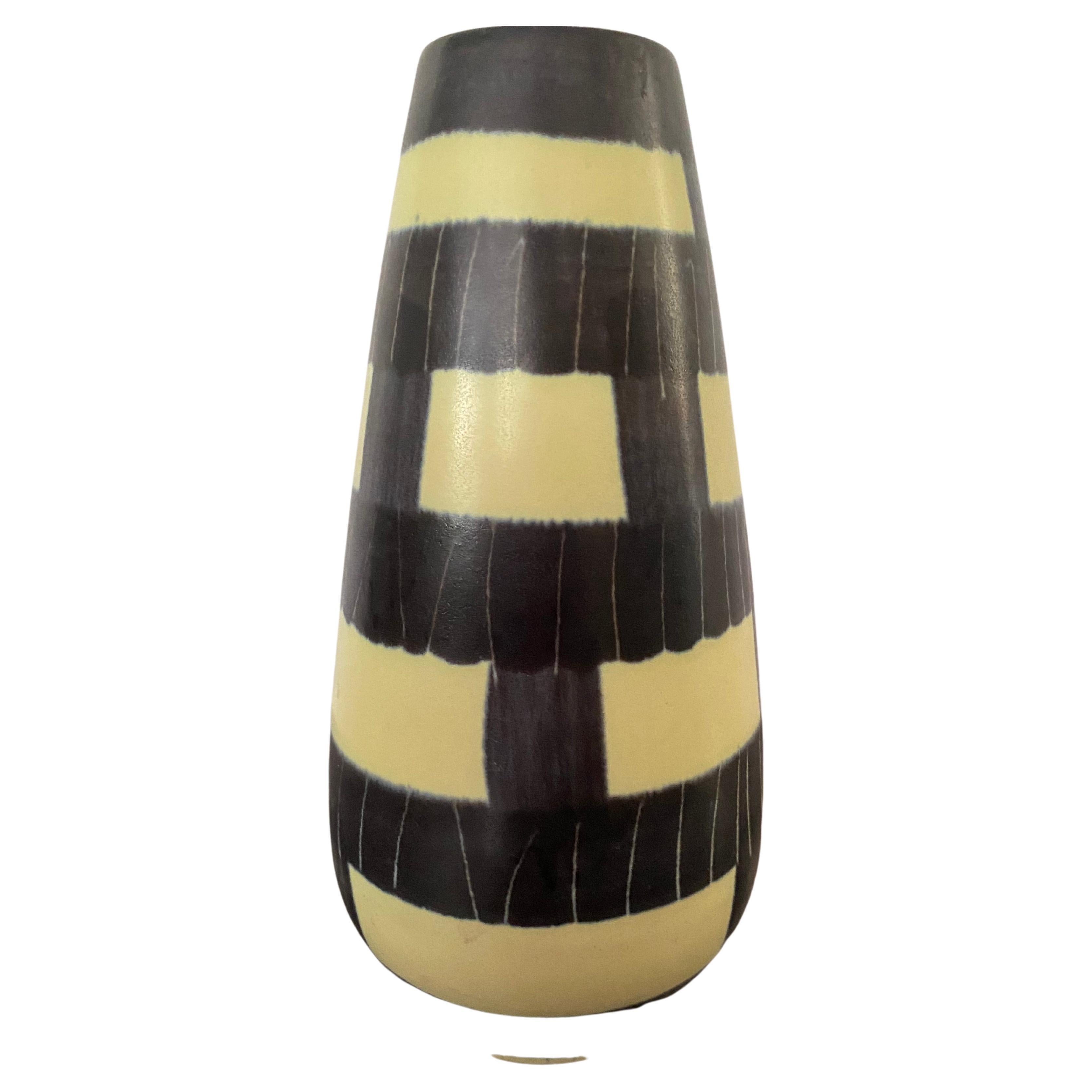 Moderne Vase aus der Mitte des Jahrhunderts von Scheurich Keramik